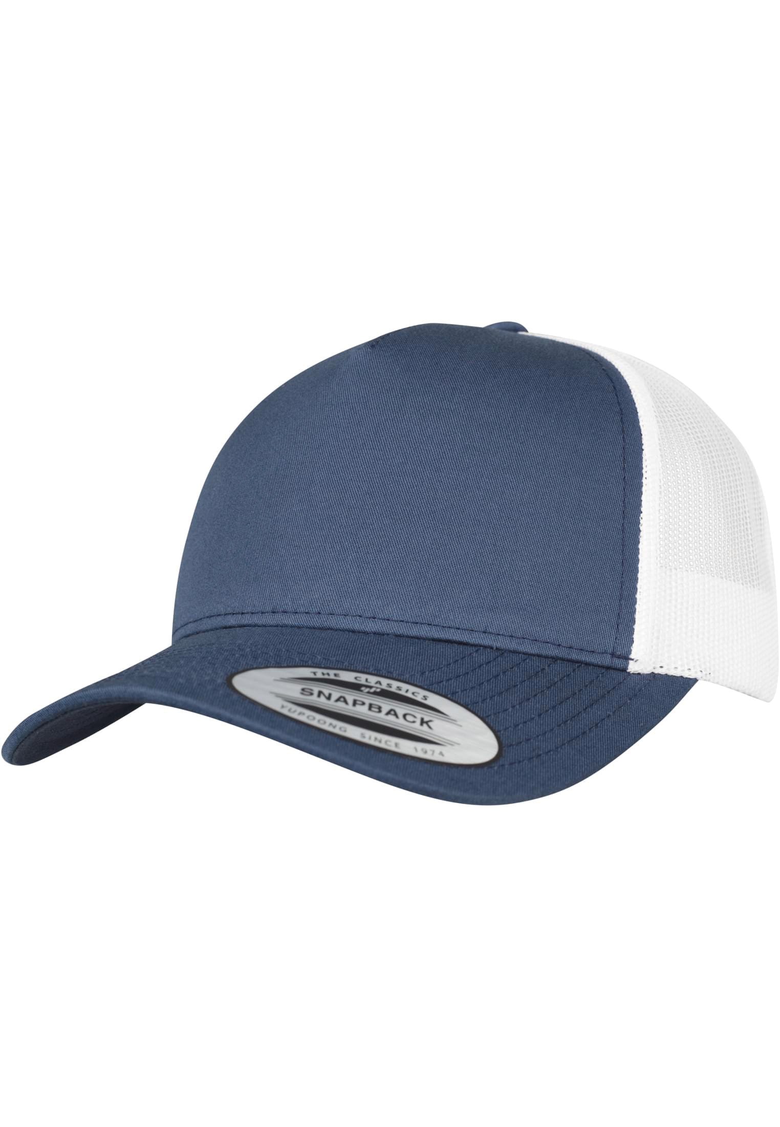 Zweifarbige Retro-Trucker-Mütze