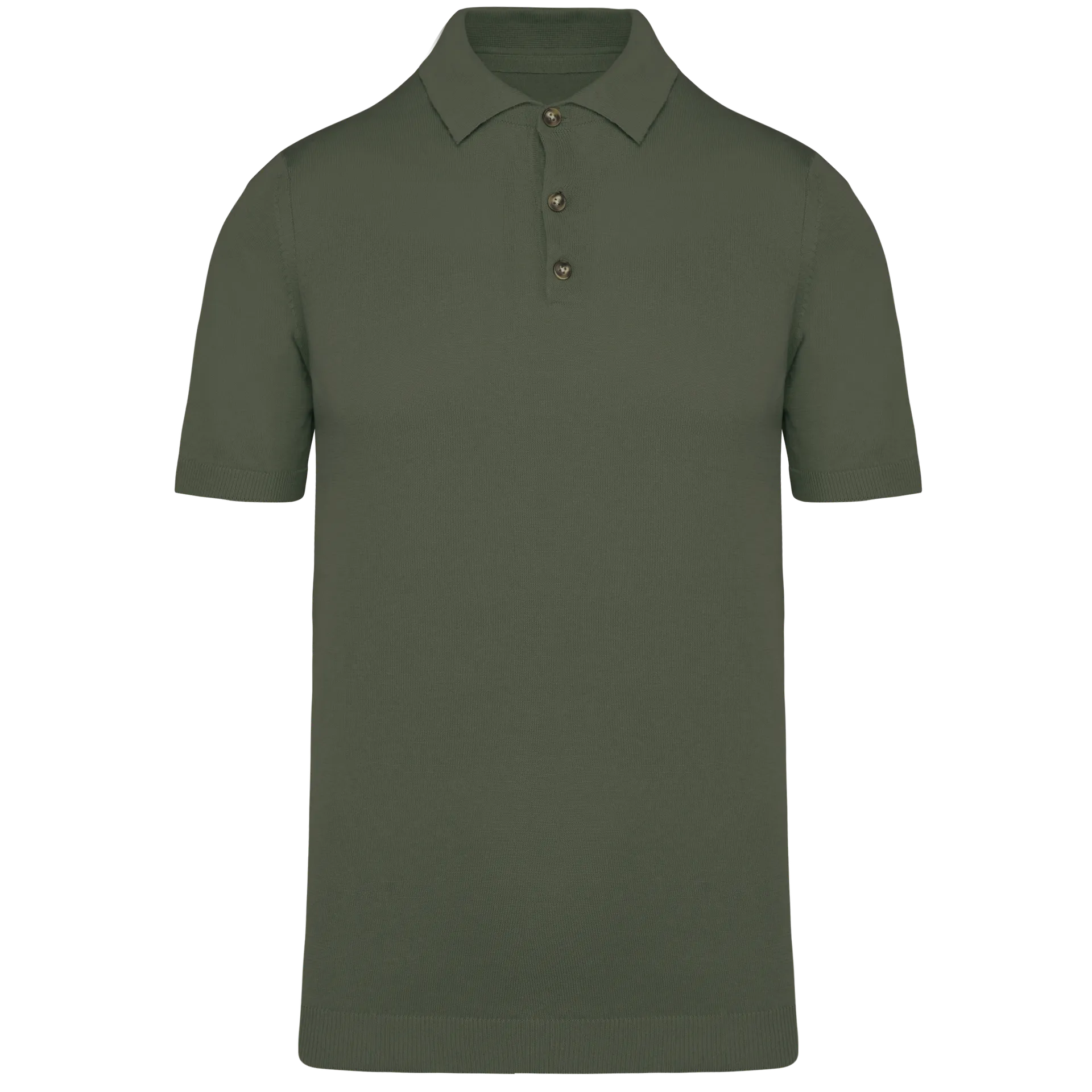 Umweltfreundliches Herren-Polohemd aus Strick