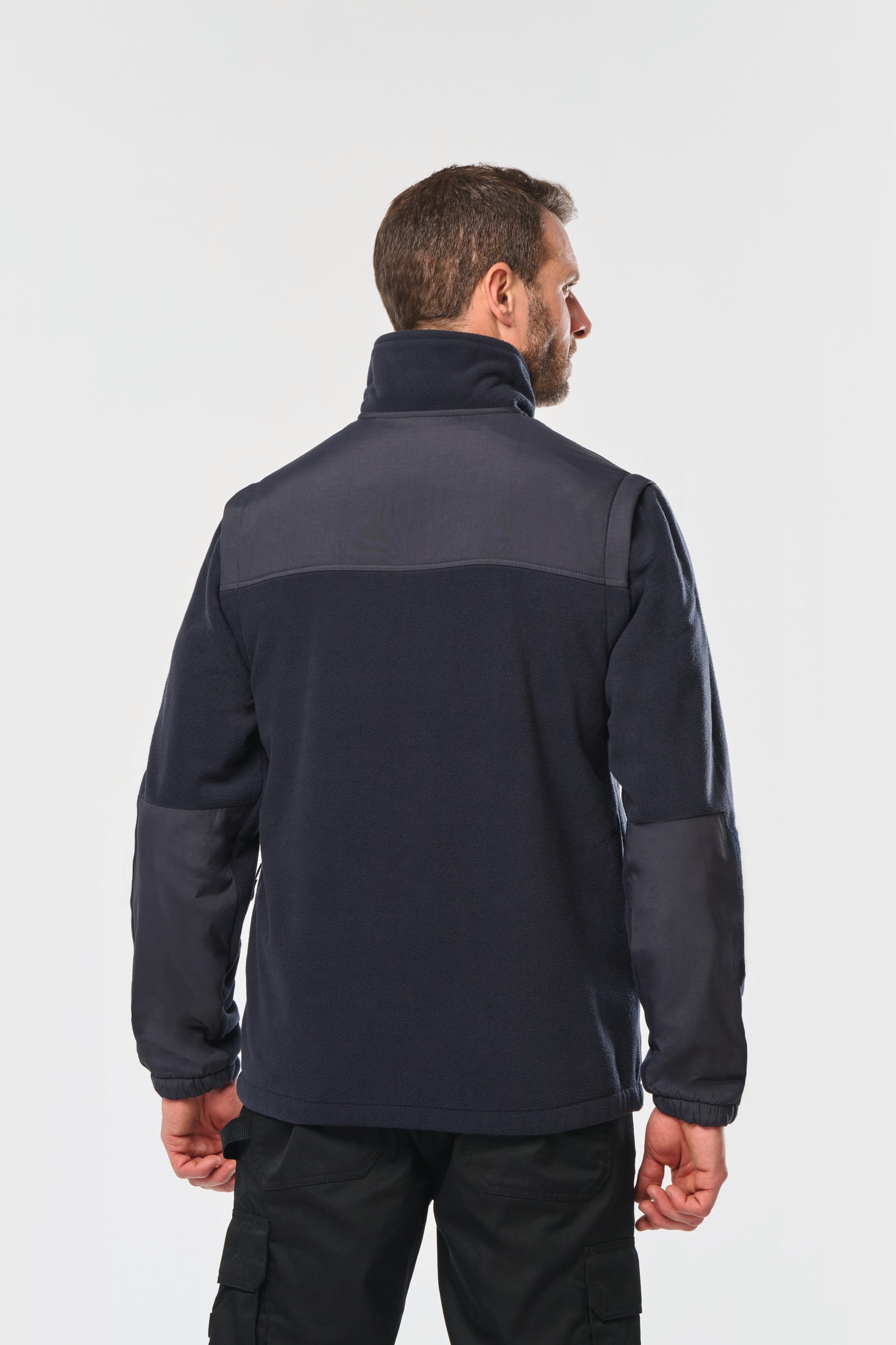Fleecejacke mit abnehmbaren Ärmeln Fleecejacke mit abnehmbaren Ärmeln