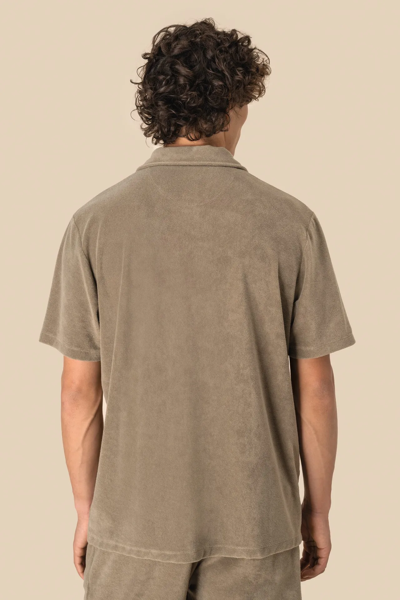 Umweltfreundliches Herren-Polohemd aus Frottee