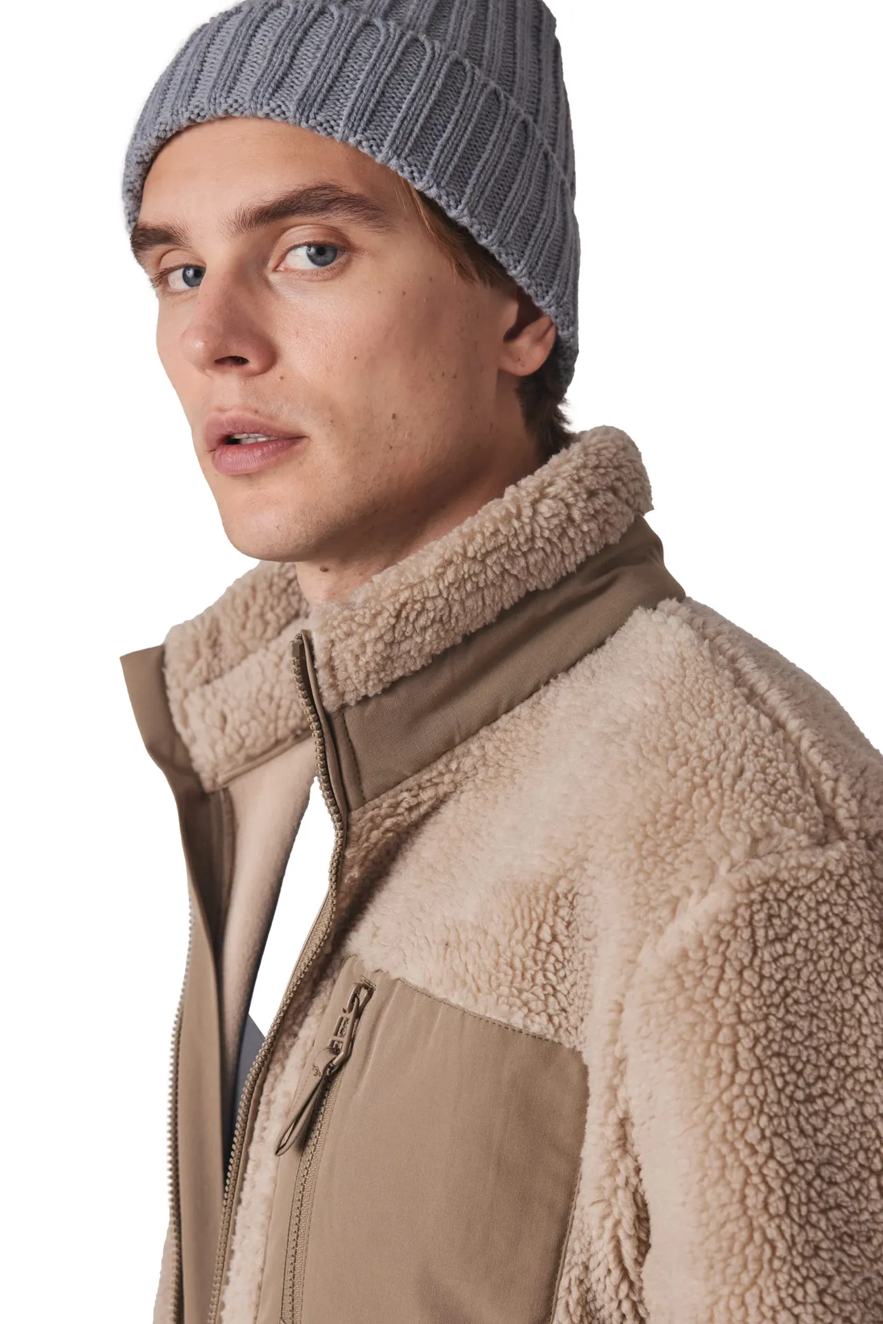 Mütze mit Doppelripp und Umschlag