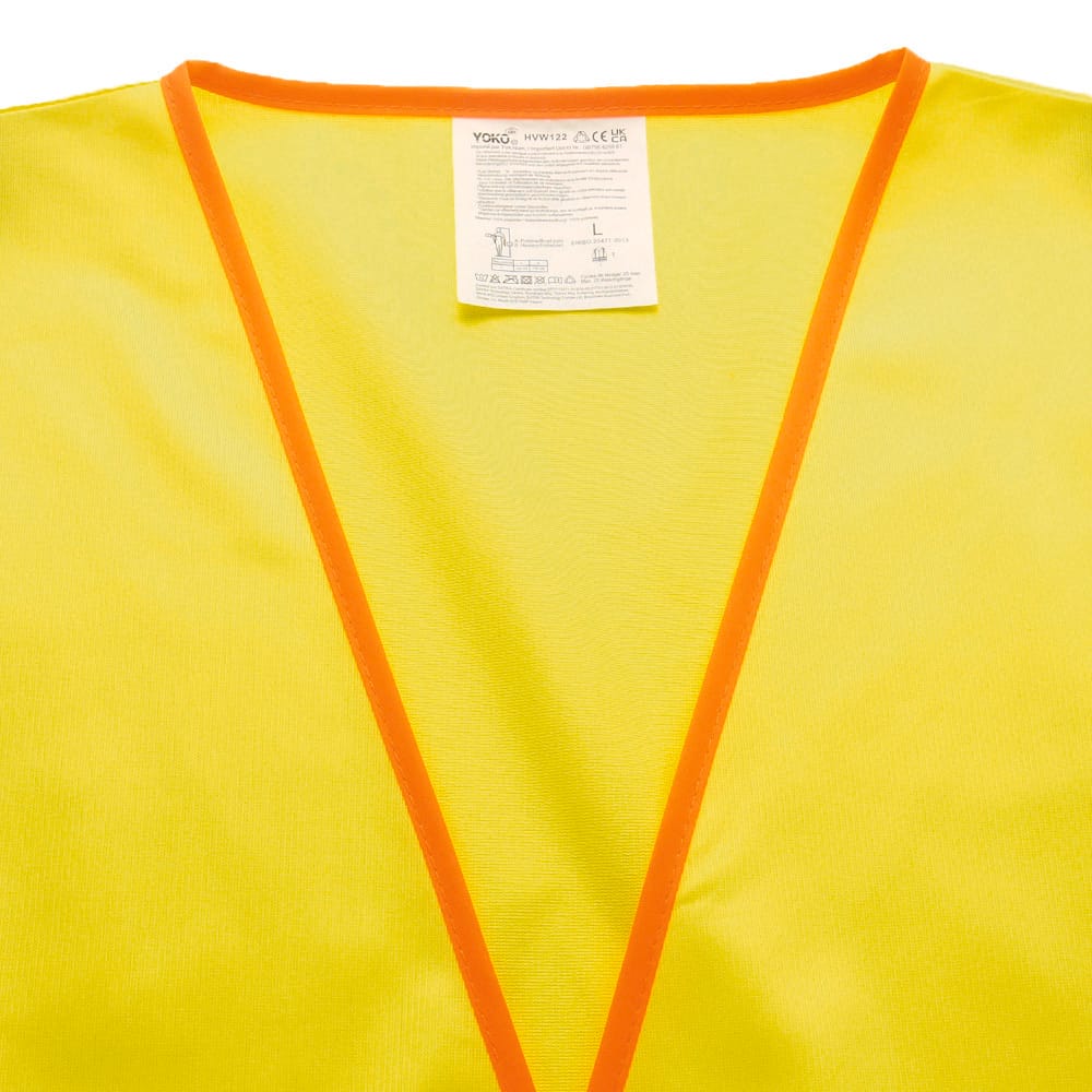 Zweifarbige Weste für hohe Sichtbarkeit