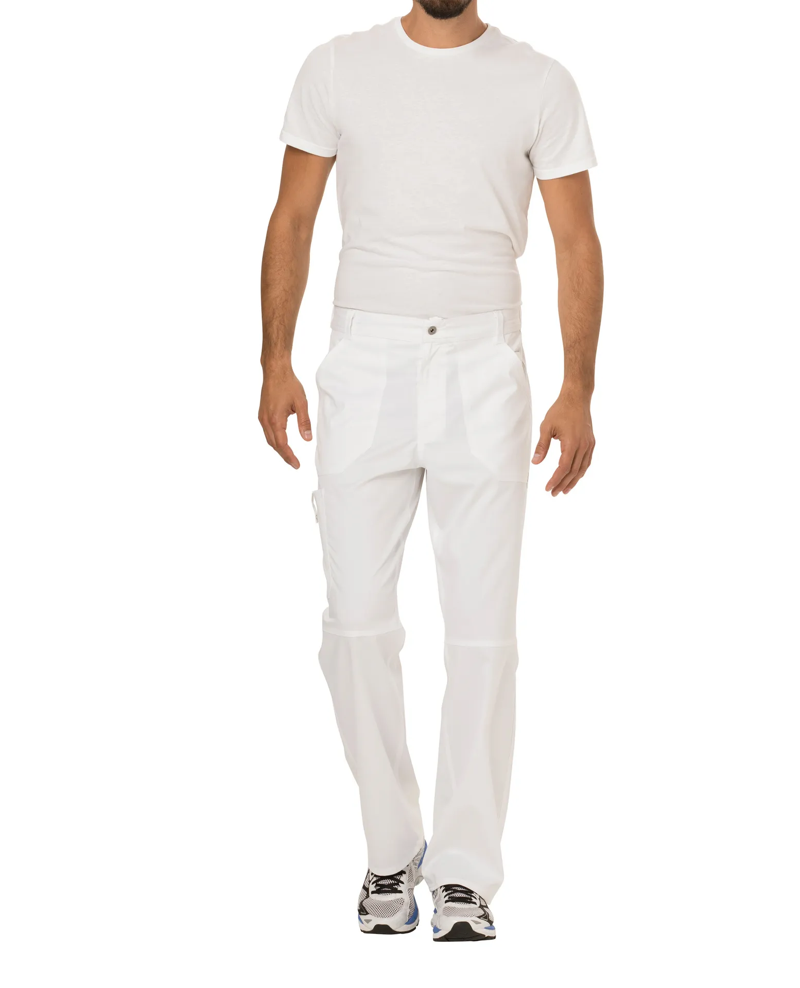 Herren-Cargohose mit Schlitz