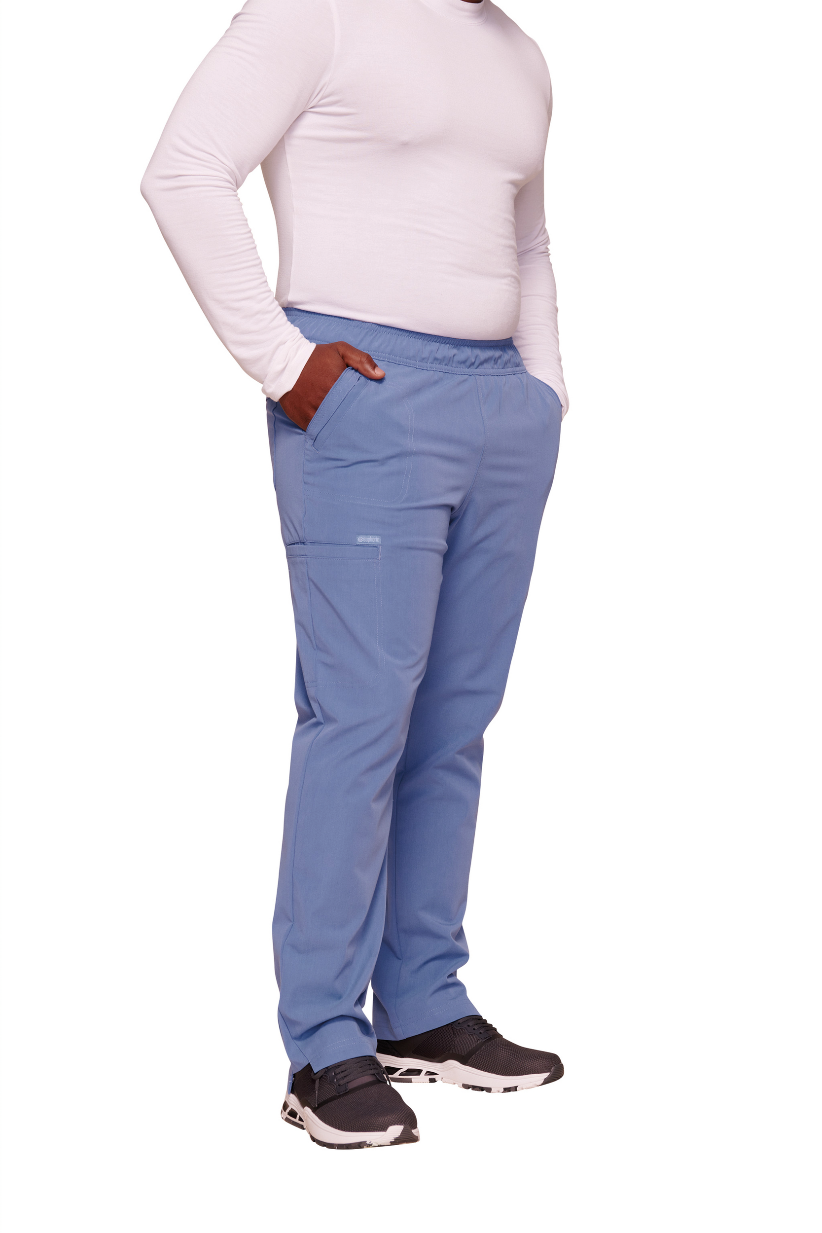 Herren-Cargohose mit Schlitz