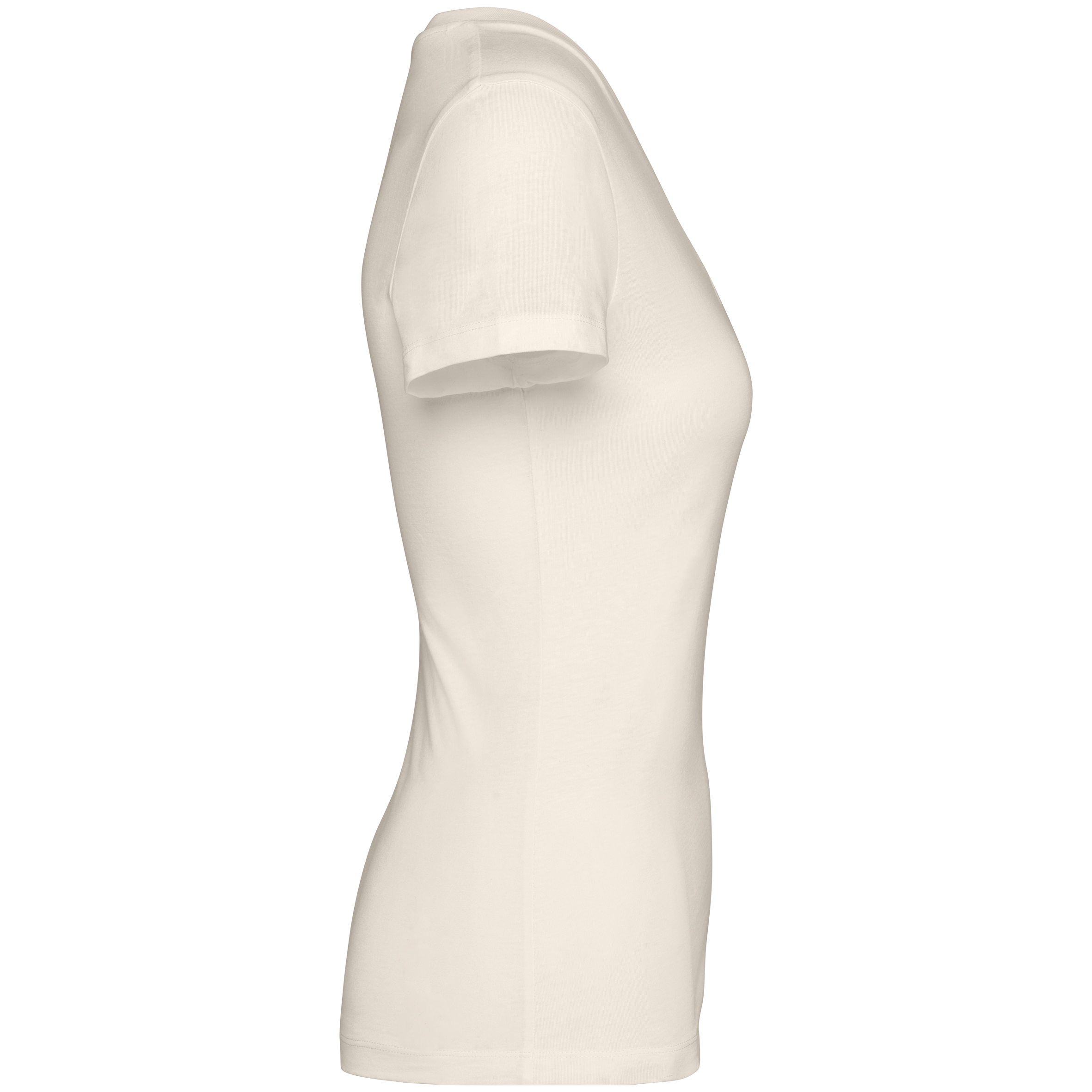 Damen Umweltfreundliches T-Shirt mit V-Ausschnitt