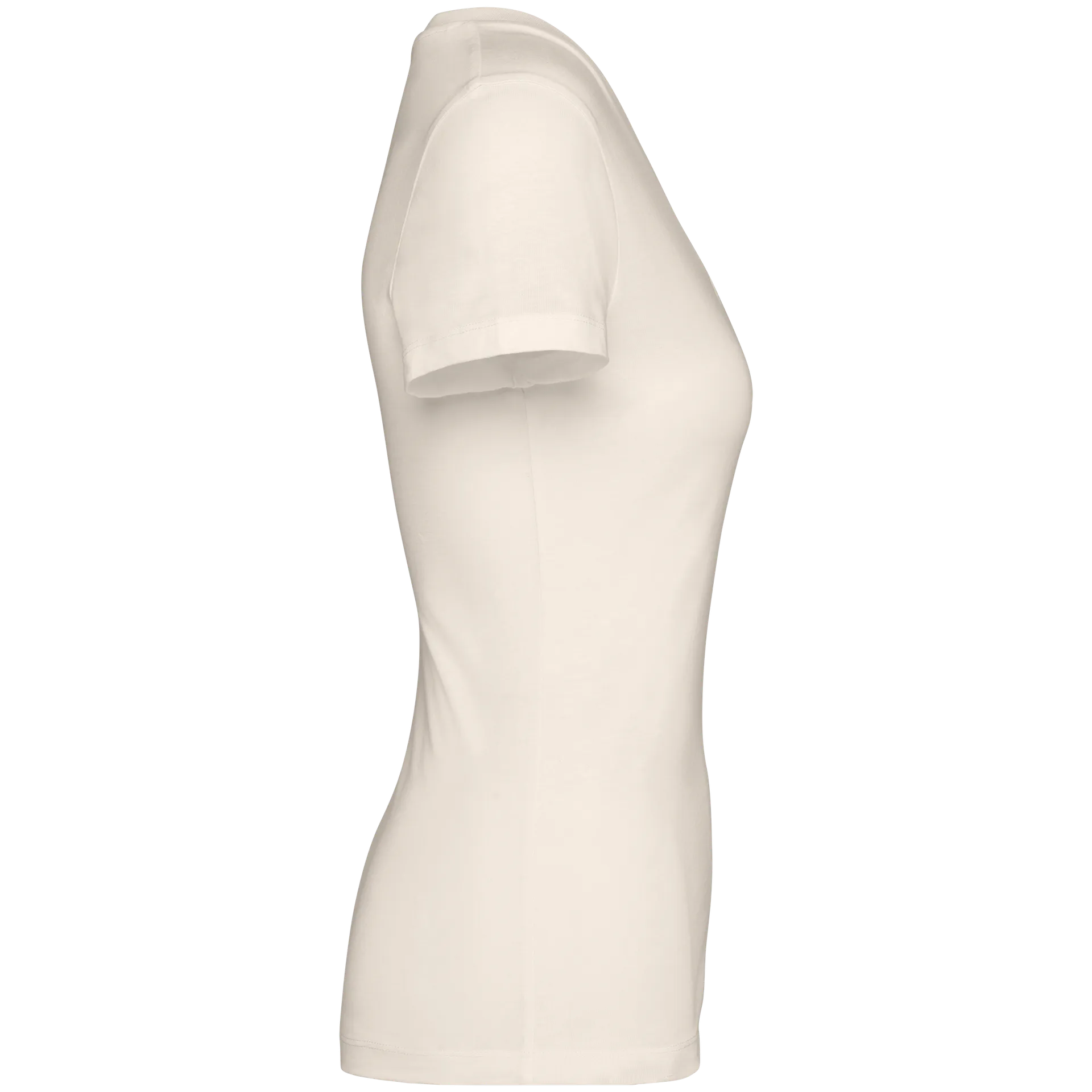 Damen Umweltfreundliches T-Shirt mit V-Ausschnitt