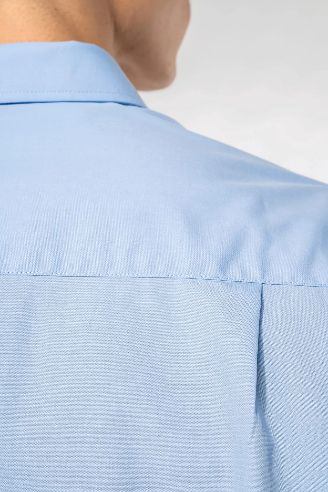 Herren Popelinehemd Langarm