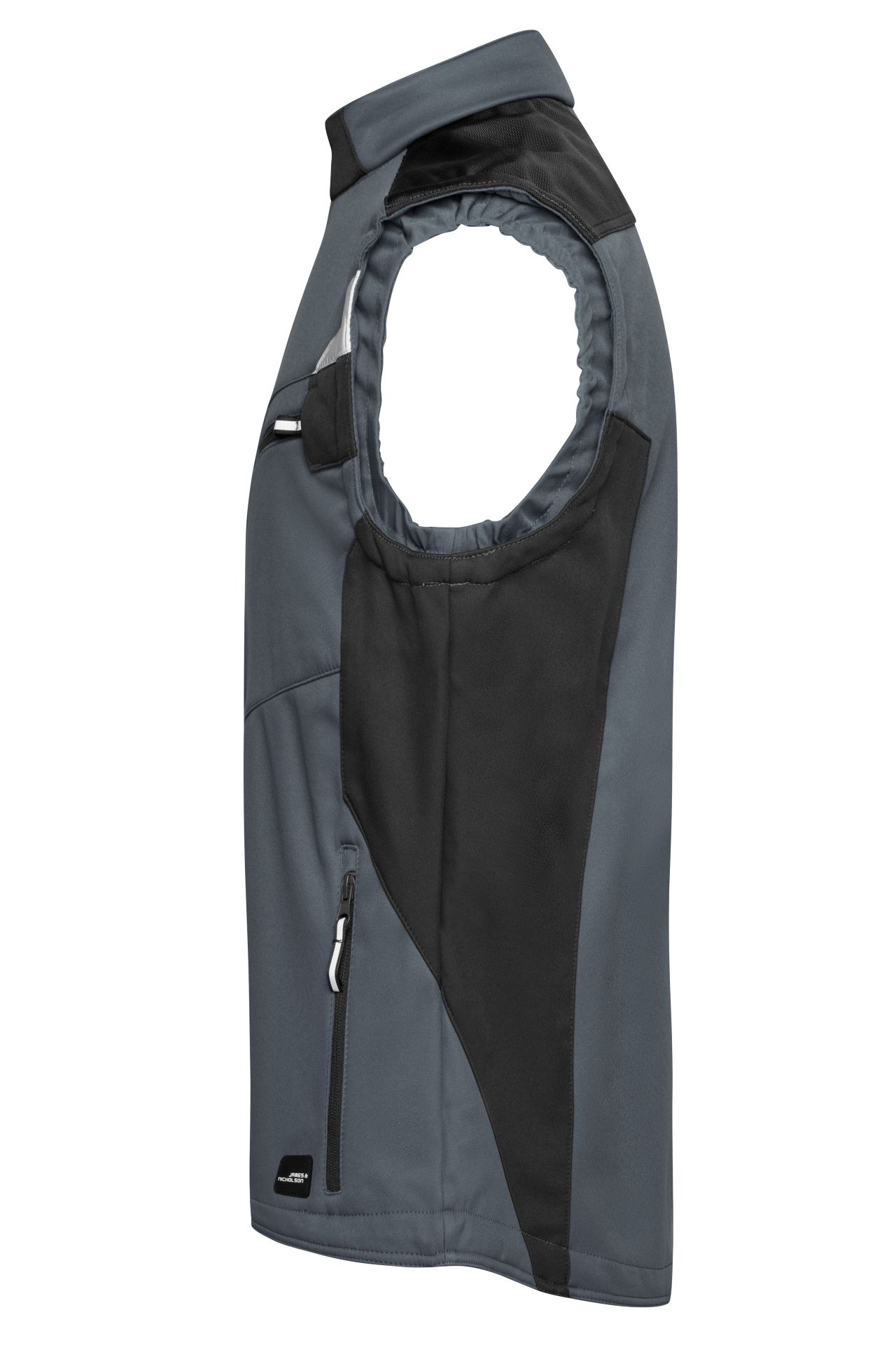 James & Nicholson JN845 – Funktionale Softshell-Arbeitsweste mit CORDURA®