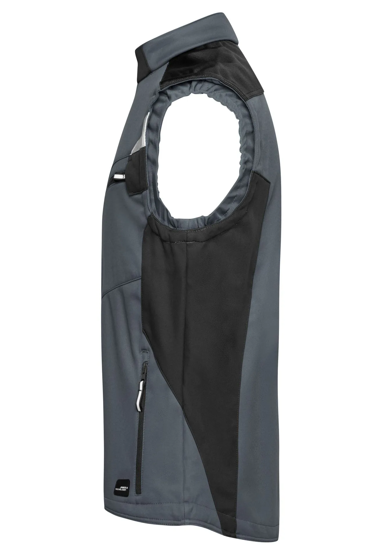 James & Nicholson JN845 – Funktionale Softshell-Arbeitsweste mit CORDURA®