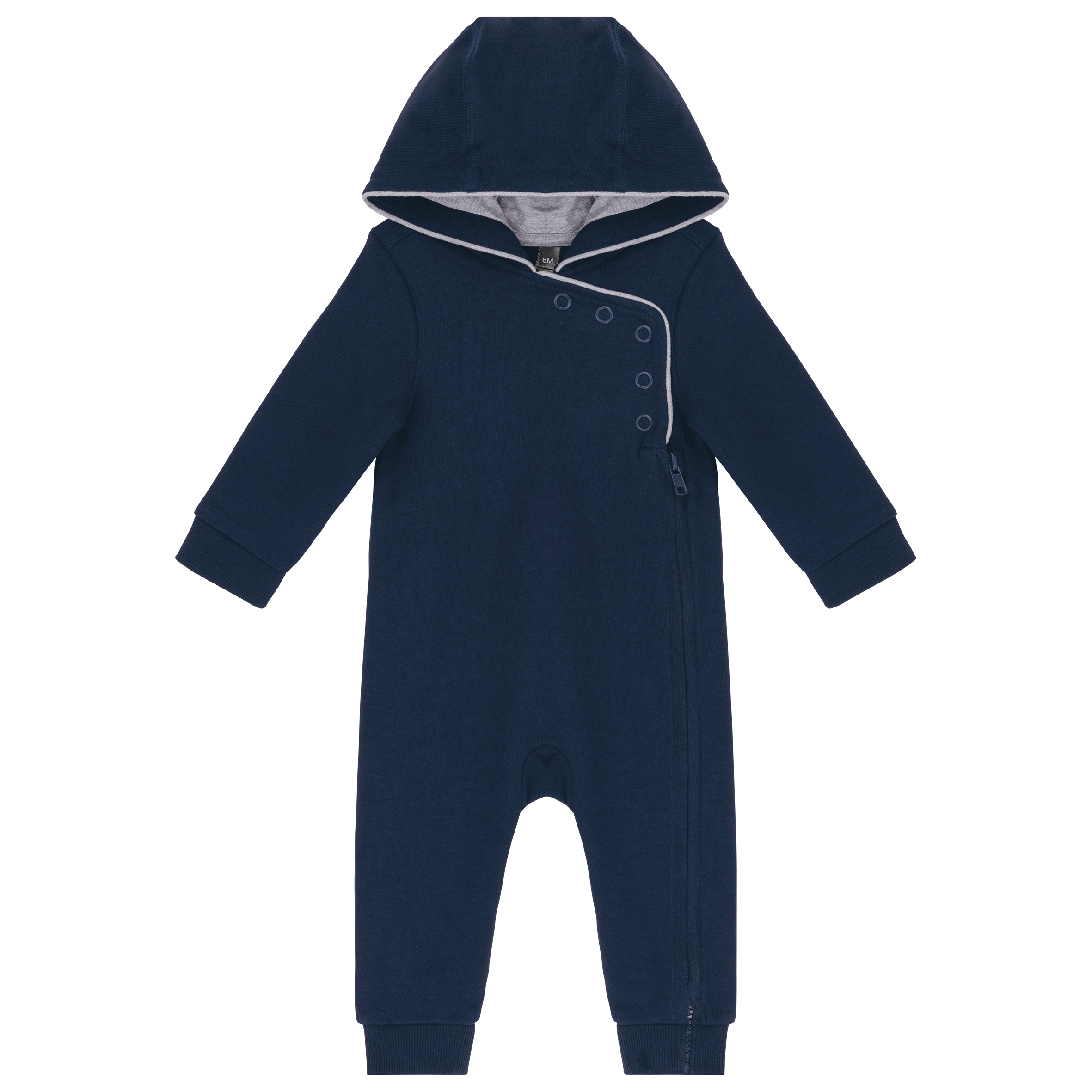 Babystrampler mit Kapuze