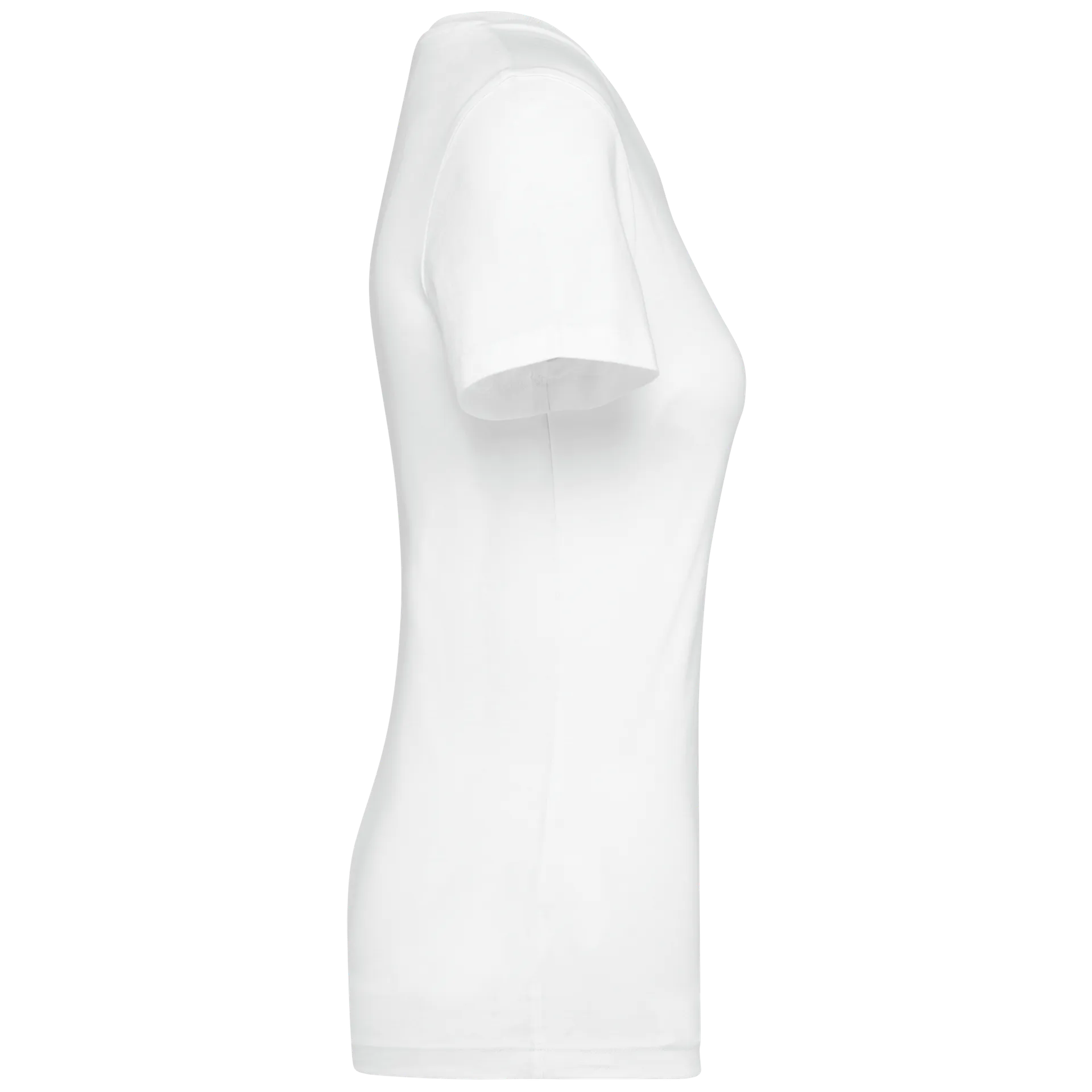 Supima® Damen-T-Shirt mit V-Ausschnitt und kurzen Ärmeln