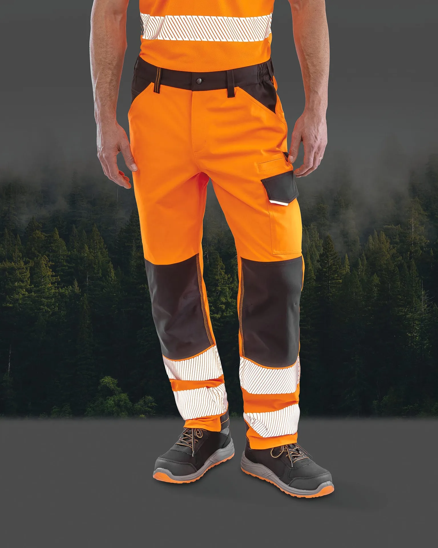 Sicherheitshose Safe-Guard mit Recyclingmaterial