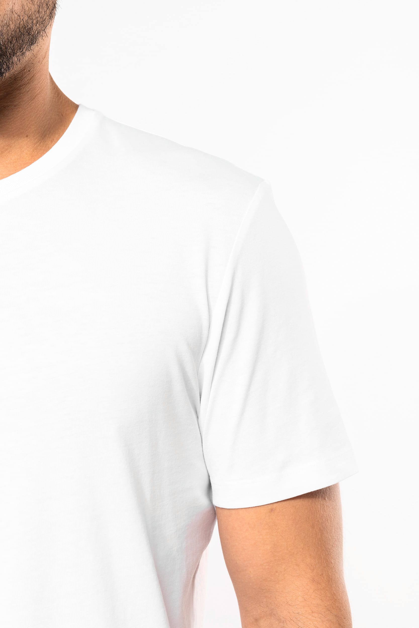 Supima® Herren-T-Shirt mit Rundhals ausschnitt und kurzen Ärmeln