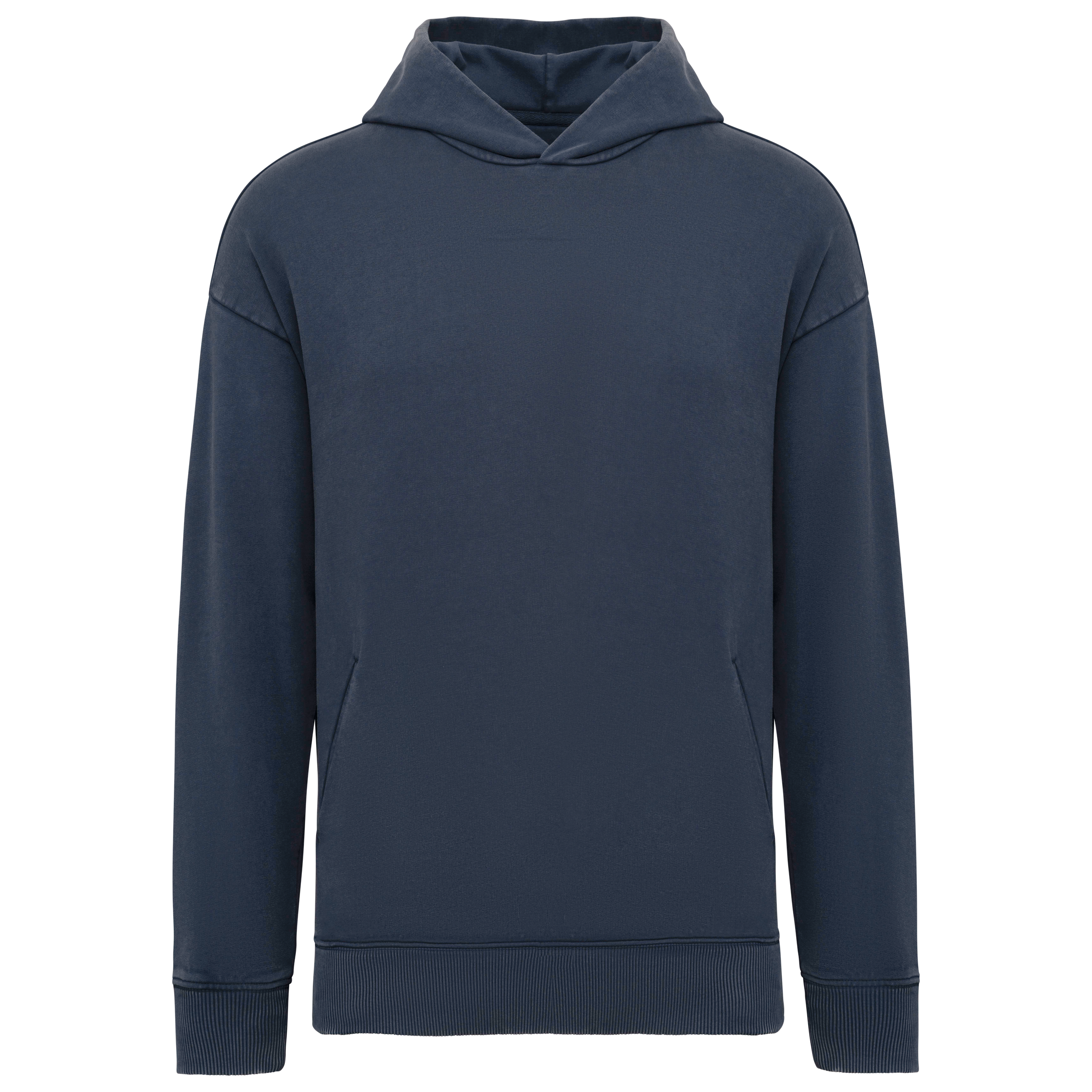 Ausgewaschenes umweltfreundliches Oversize Unisex-Kapuzensweatshirt Ausgewaschenes umweltfreundliches Oversize Unisex-Kapuzensweatshirt
