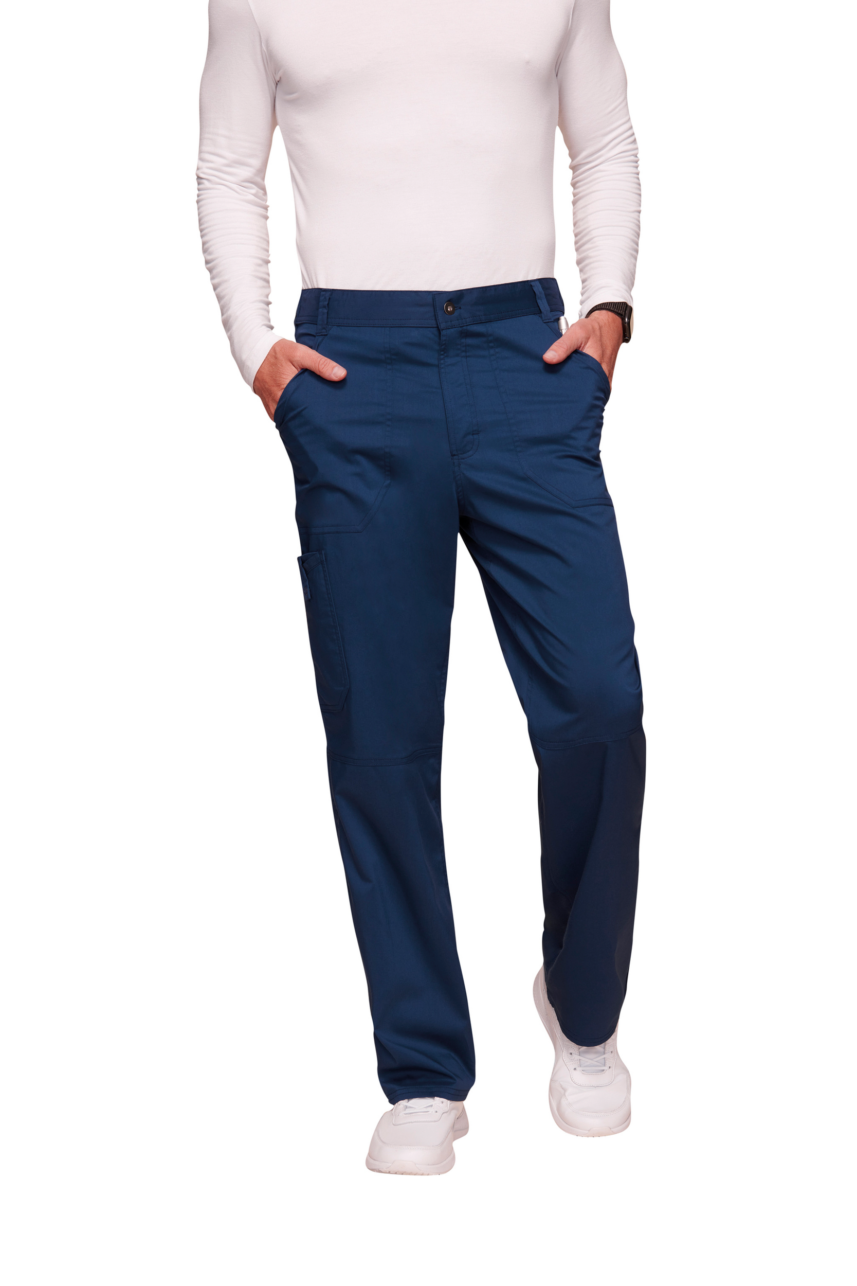 Herren-Cargohose mit Schlitz