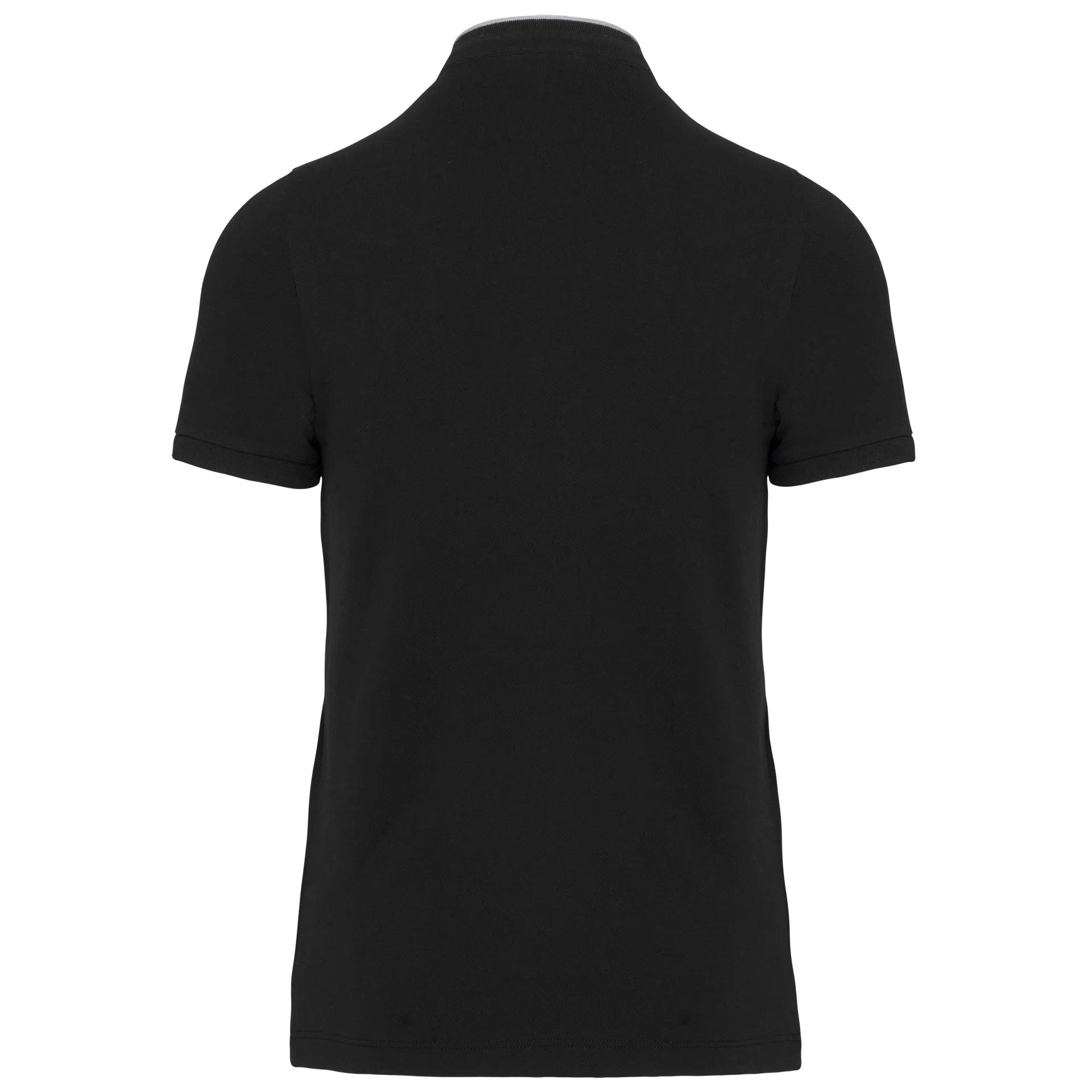 Kurzarm-Polohemd für Herren mit Maokragen