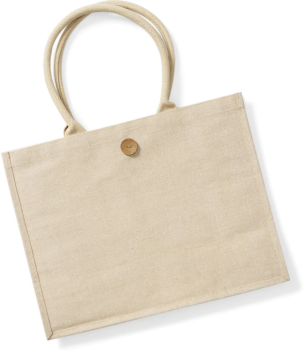 Baumwoll-Jute Shopper