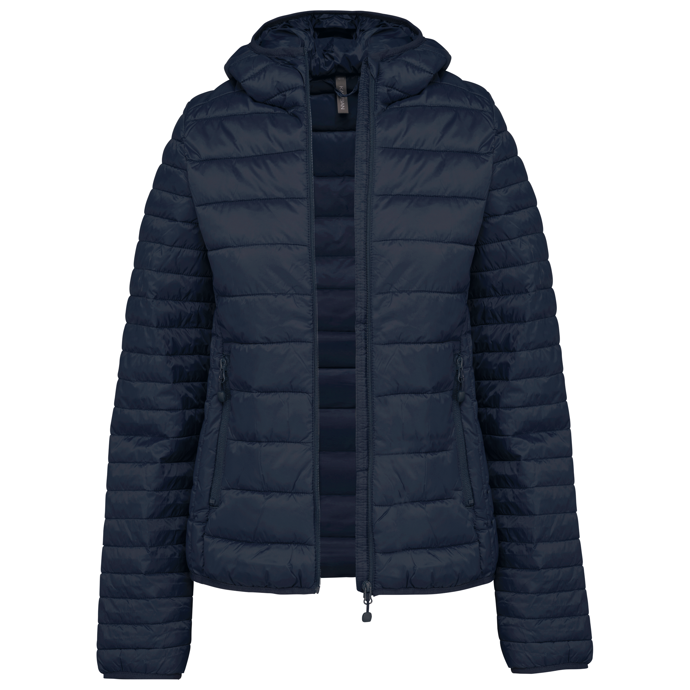 Leichte Damen-Steppjacke mit Kapuze