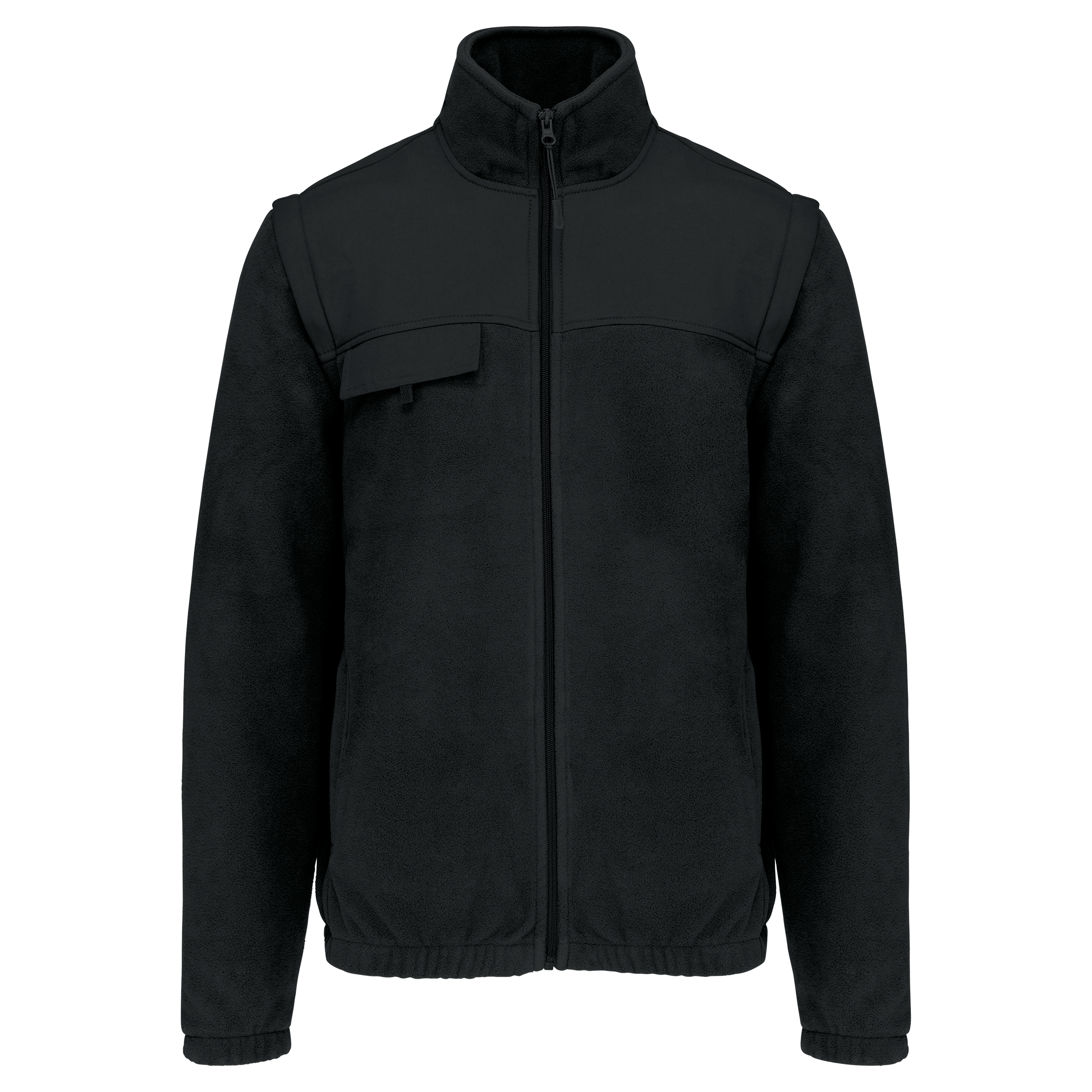 Fleecejacke mit abnehmbaren Ärmeln Fleecejacke mit abnehmbaren Ärmeln