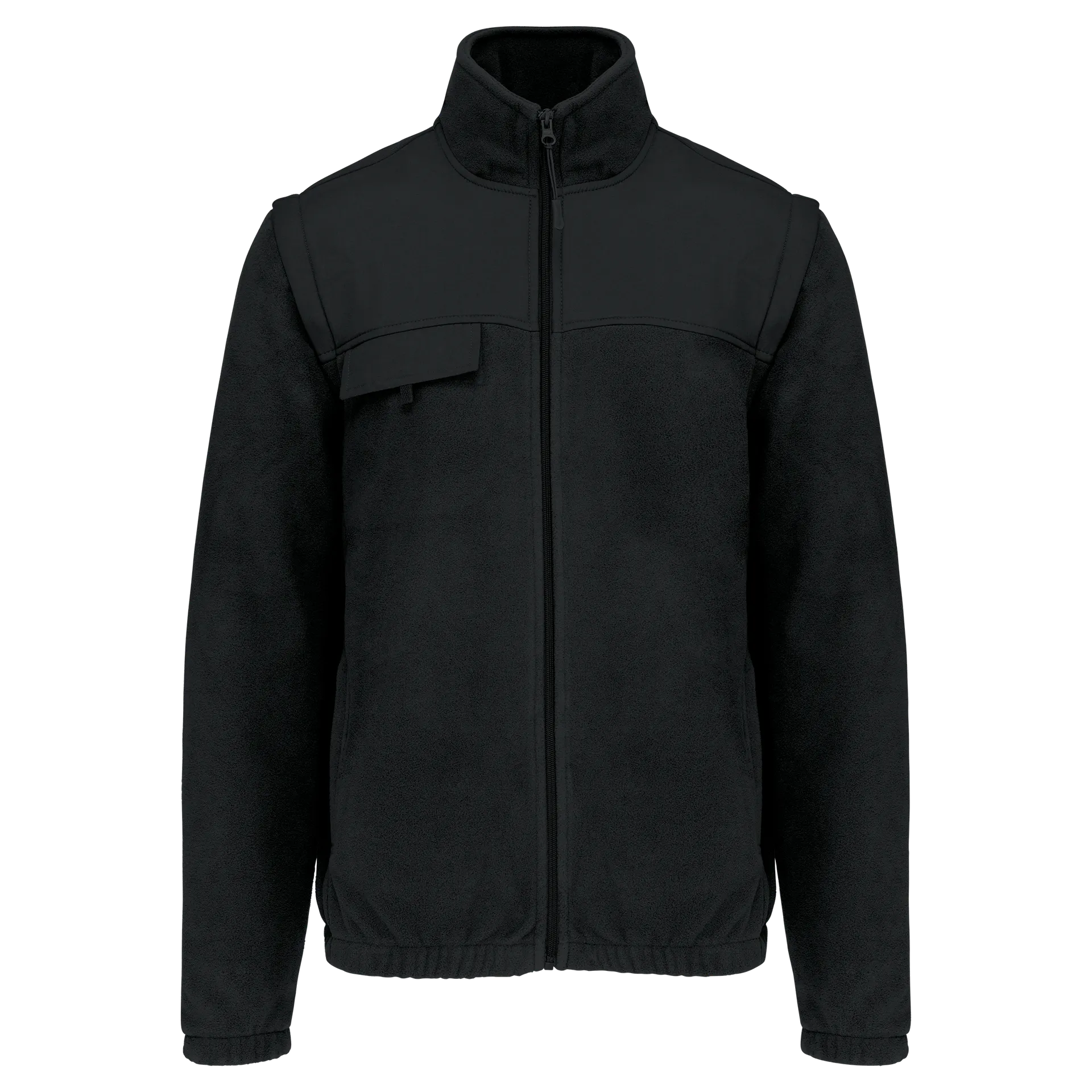 Fleecejacke mit abnehmbaren Ärmeln Herren