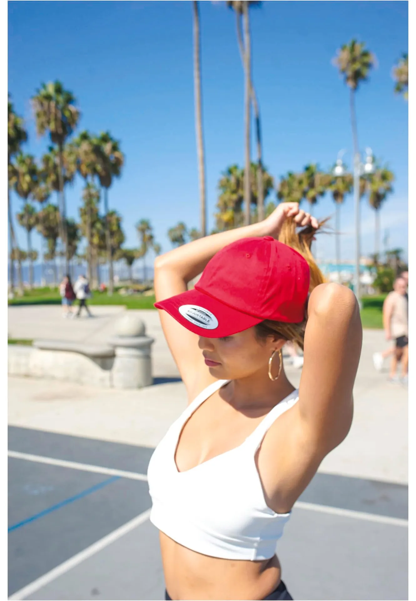 Cap aus organischer Baumwolle