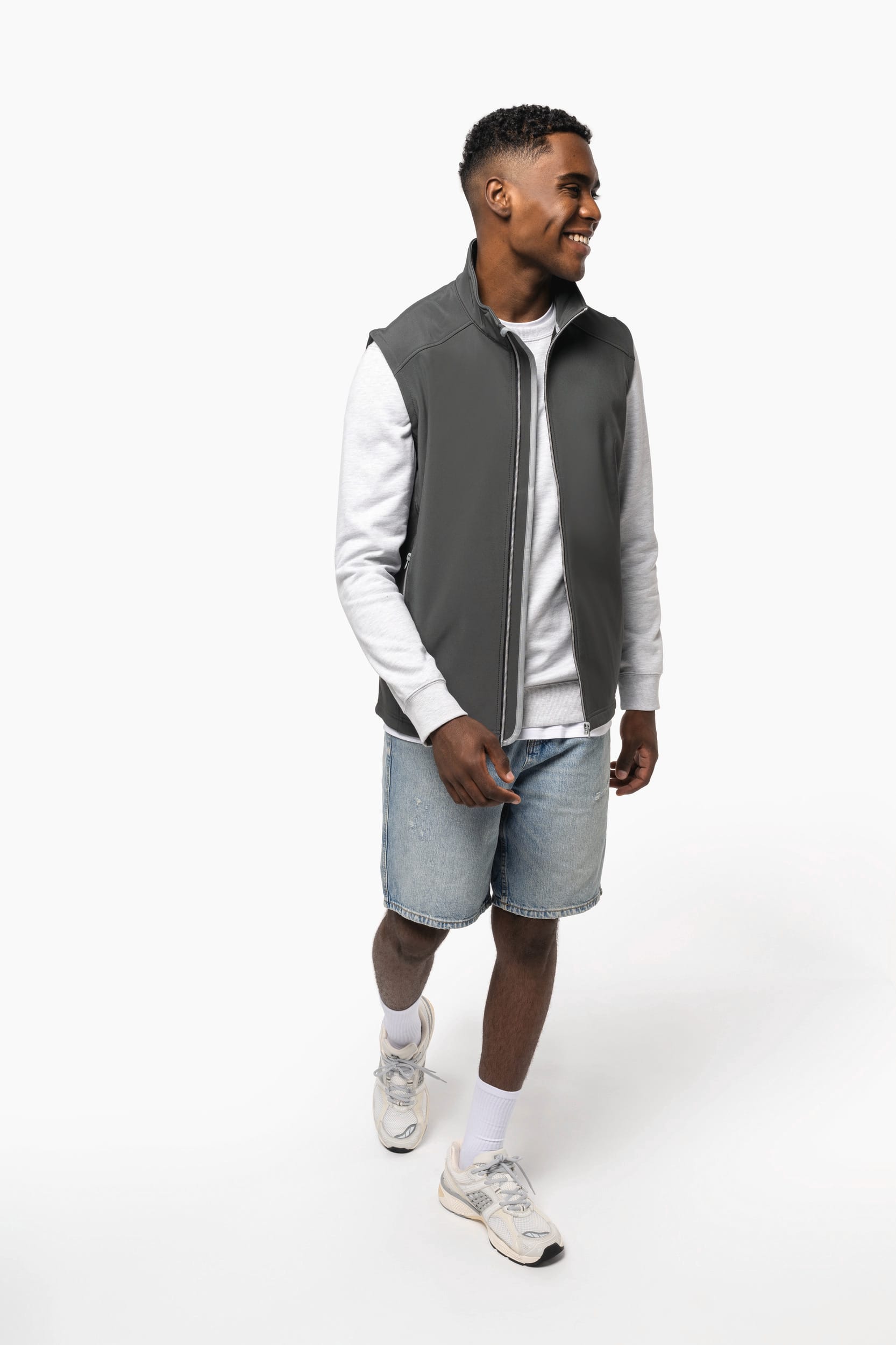 Zweilagiger Softshell-Bodywarmer