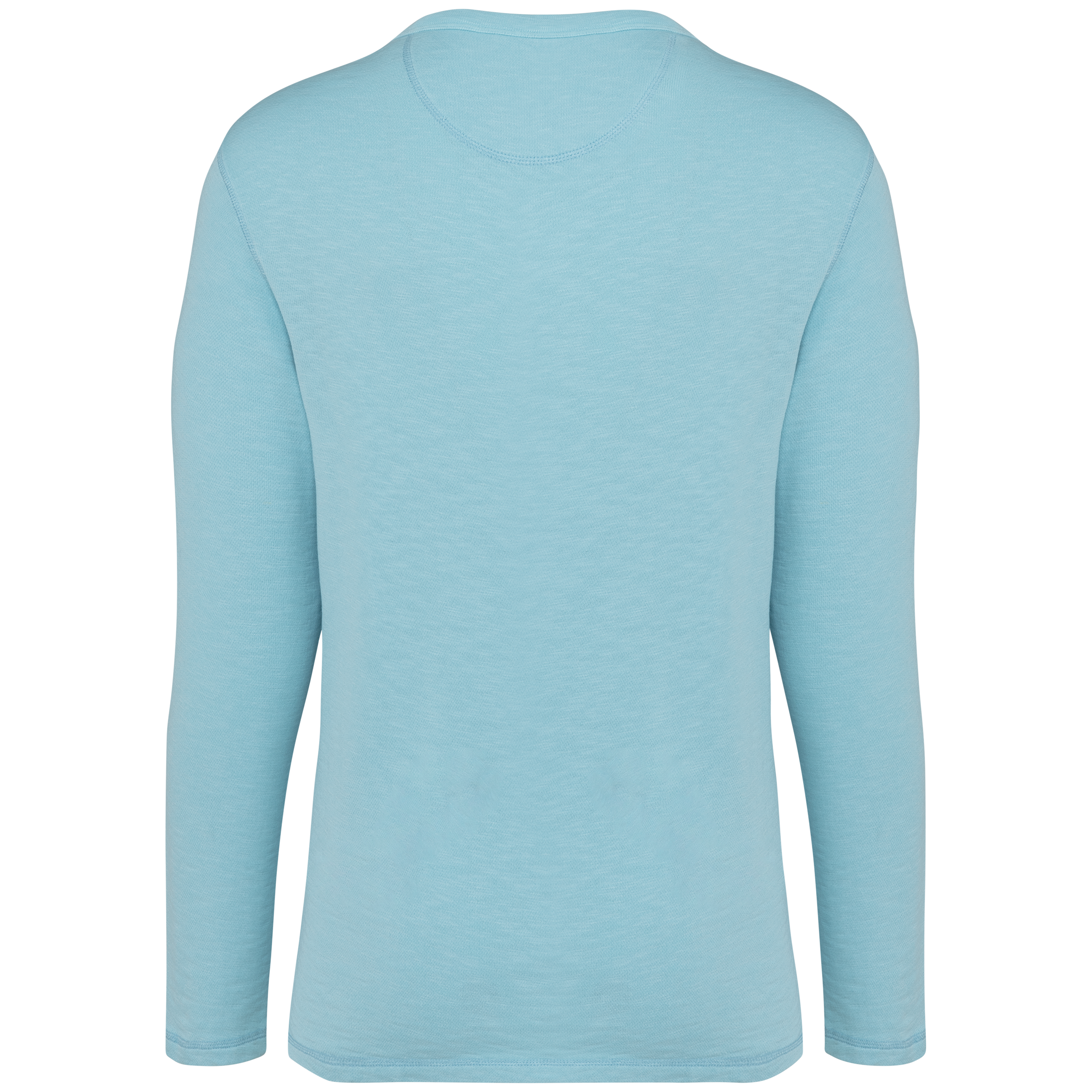 Ausgewaschenes umweltfreundliches Unisex Sweatshirt mit Rundhalsausschnitt aus French Terry