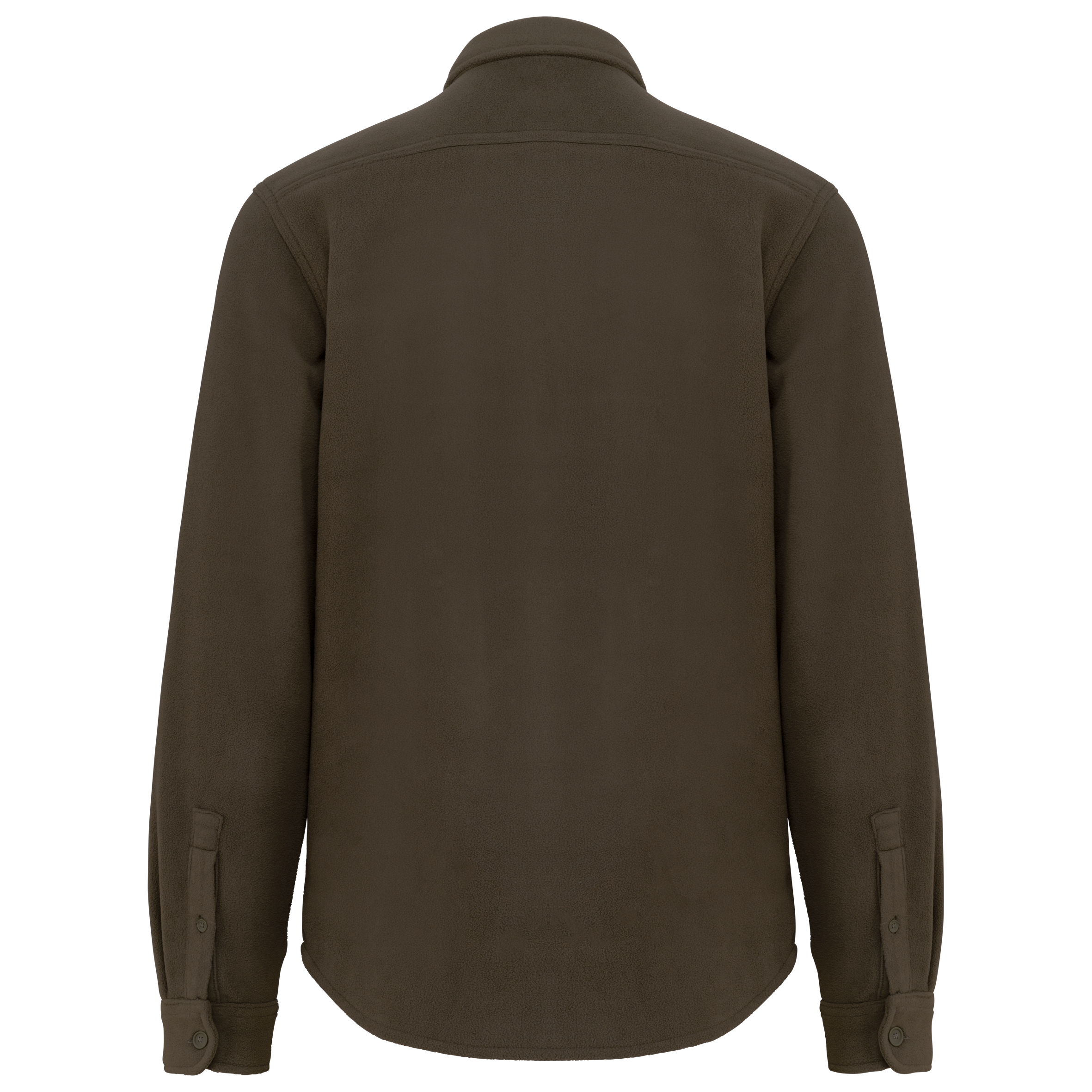 Fleece-Hemdjacke mit Sherpa-Futter