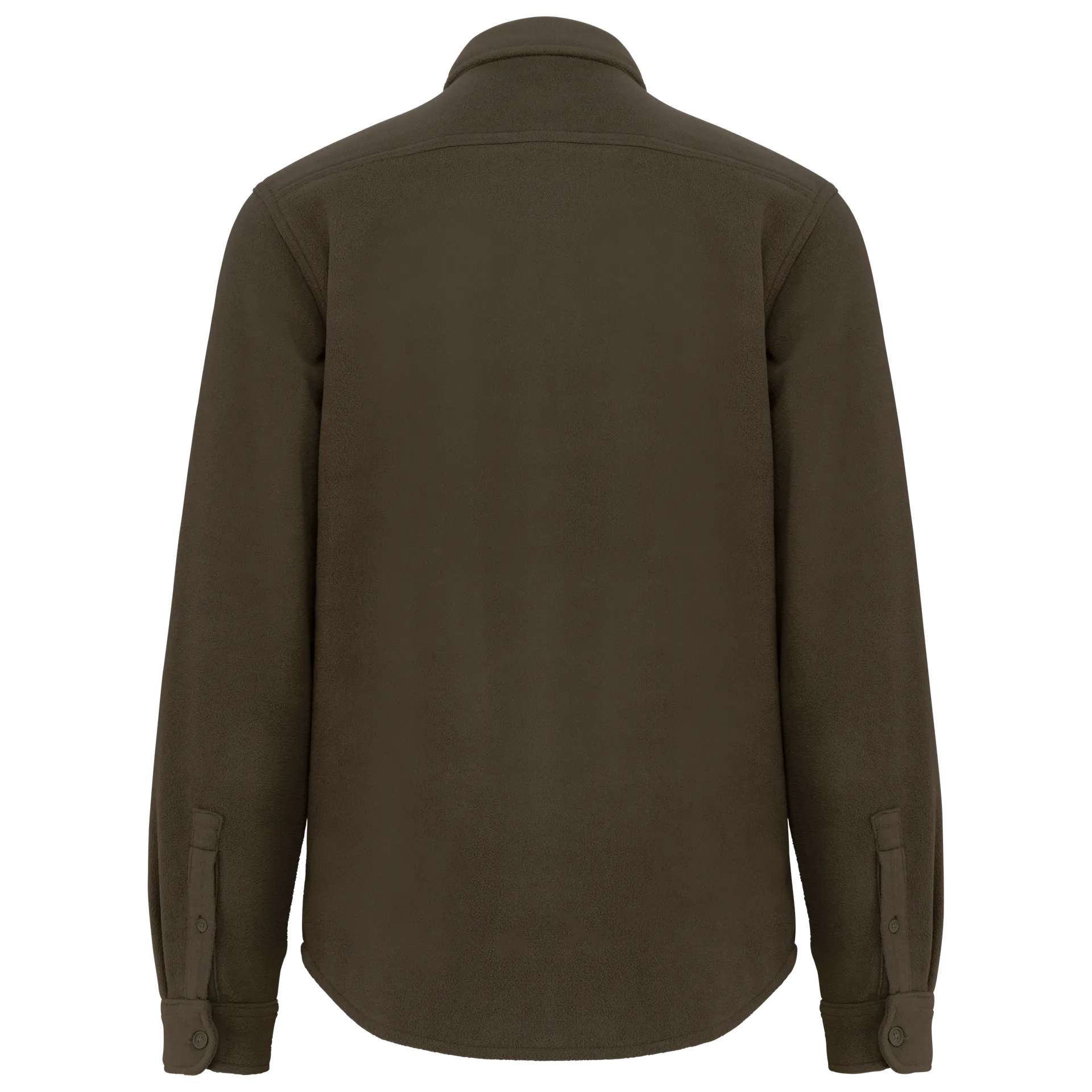 Fleece-Hemdjacke mit Sherpa-Futter