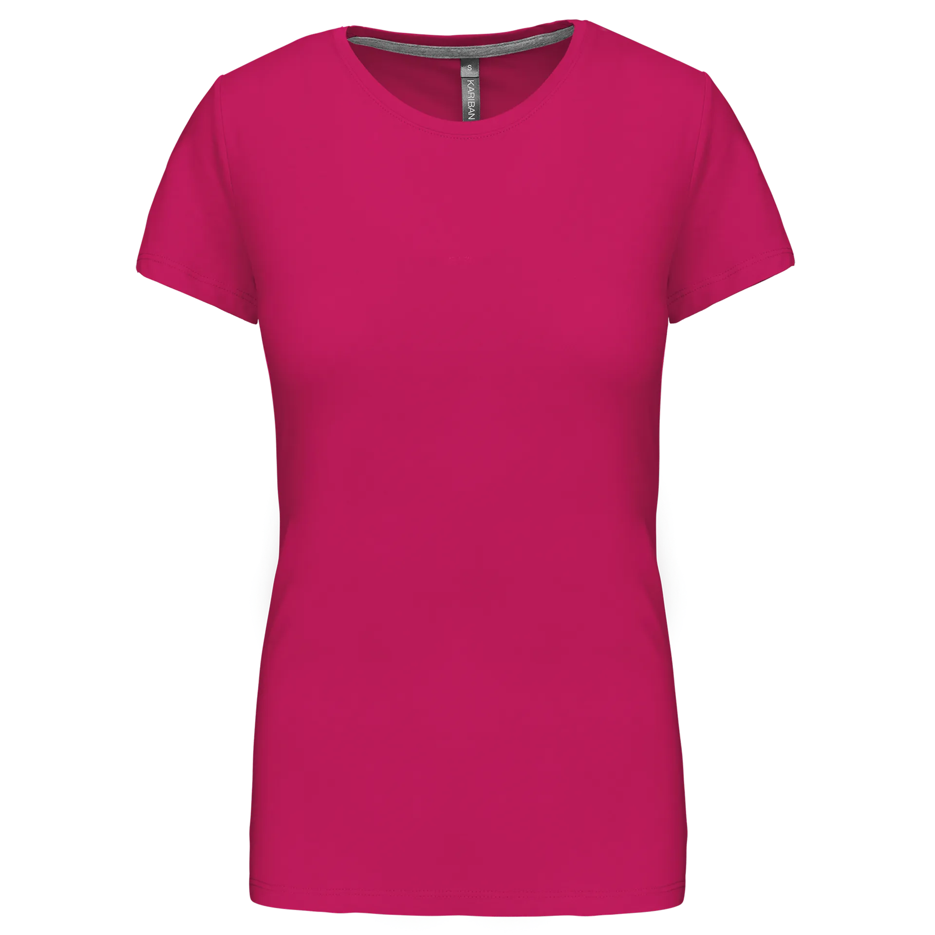 Damen-T-Shirt mit kurzen Ärmeln und Rundhalsausschnitt