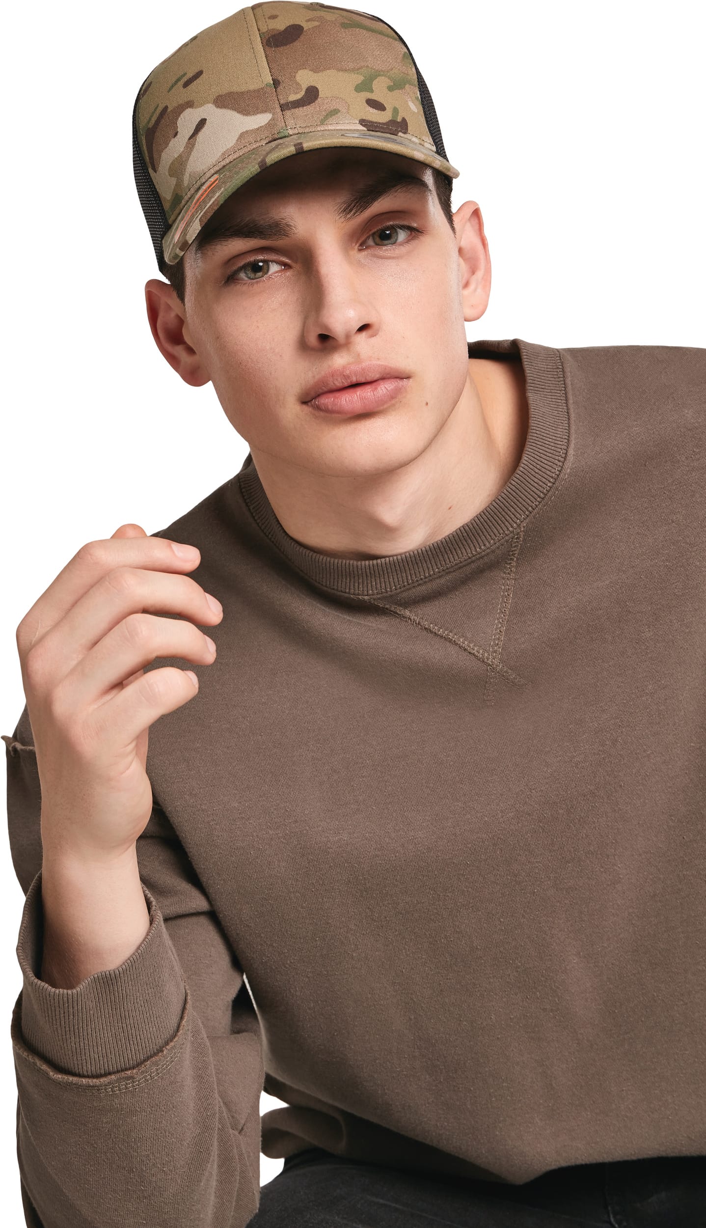 Multicam Retro-Trucker-Kappe