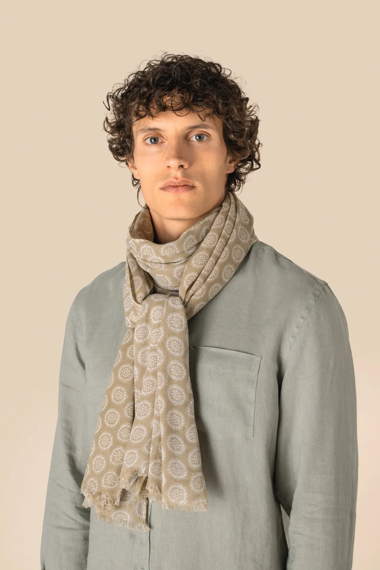 Gemustertes Unisex-Schal