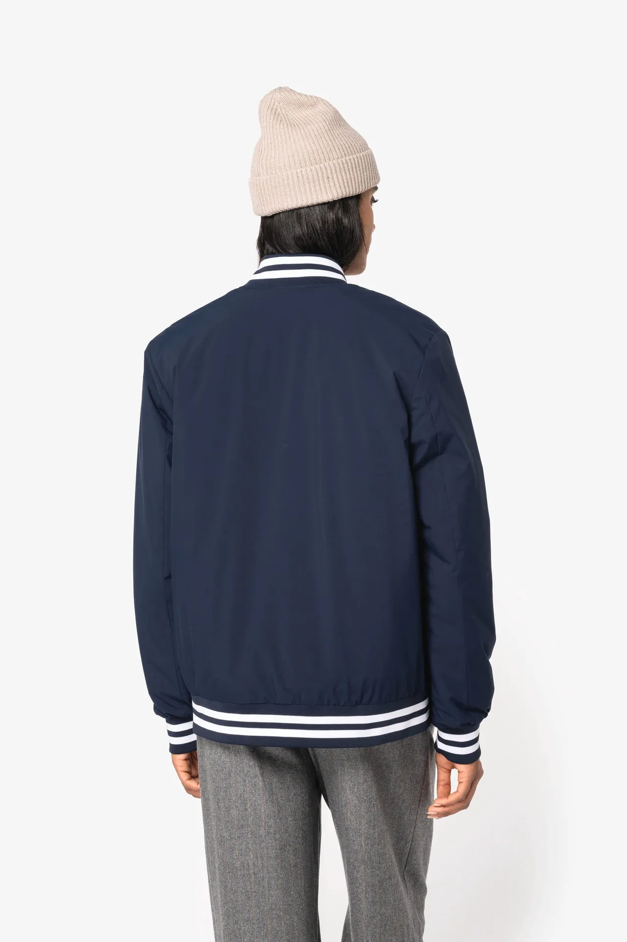 Umweltfreundliche wattierte Unisex-Teddyjacke