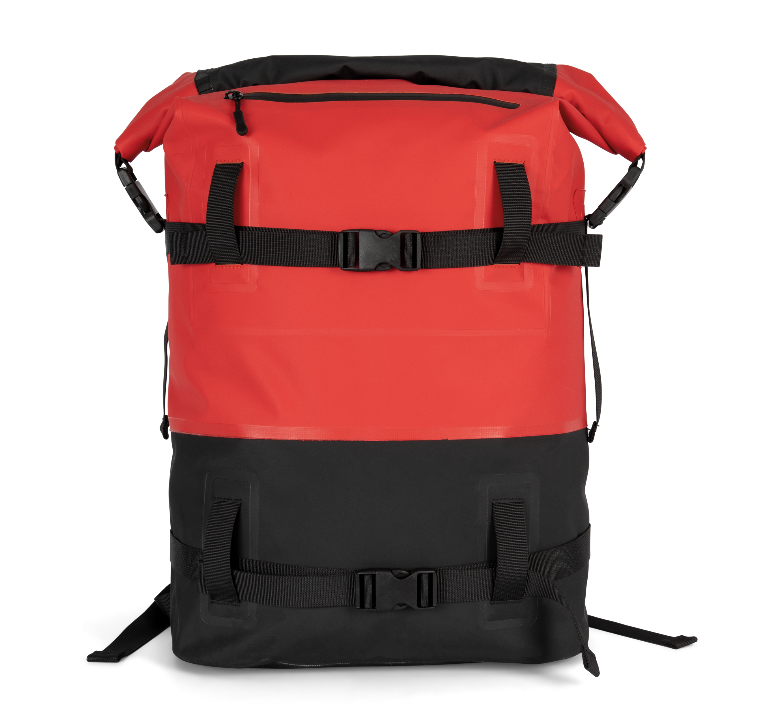 Wasserdichter Rucksack mit Kompressionsriemen