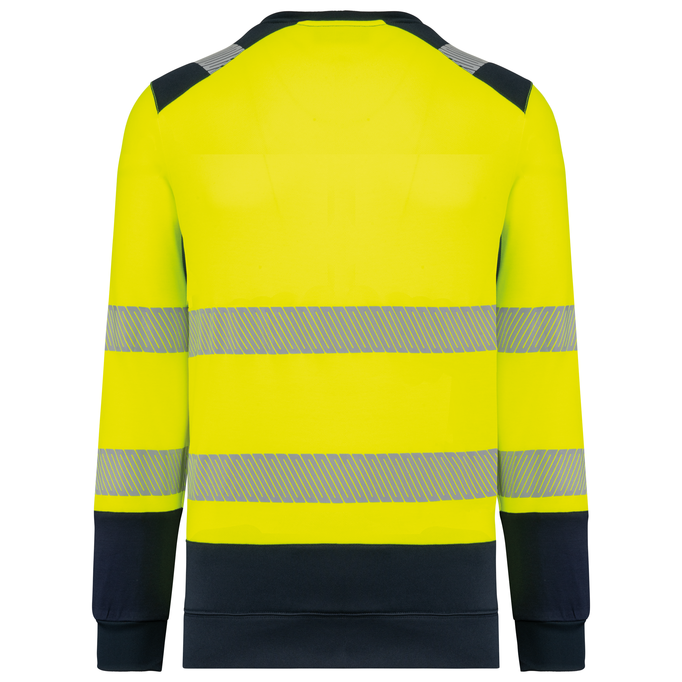 Recyceltes Sicherheitssweatshirt Rundhalsausschnitt