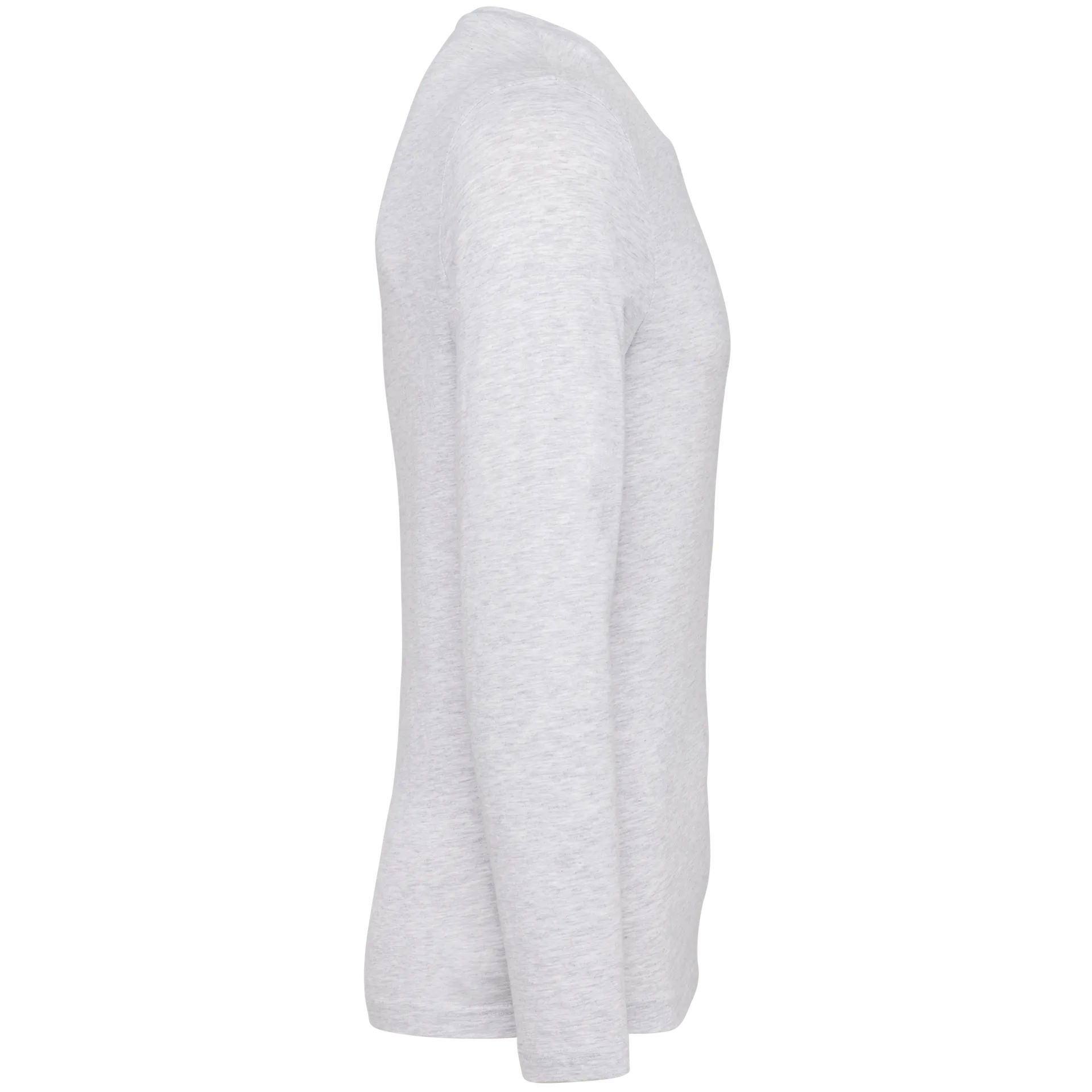 Herren Langarm-T-Shirt V-Ausschnitt