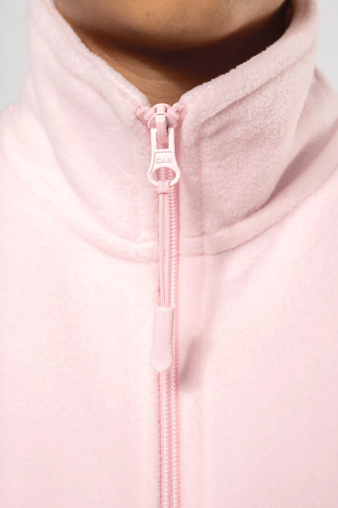 Mikrofleece-Jacke mit Reißverschluss für Kinder