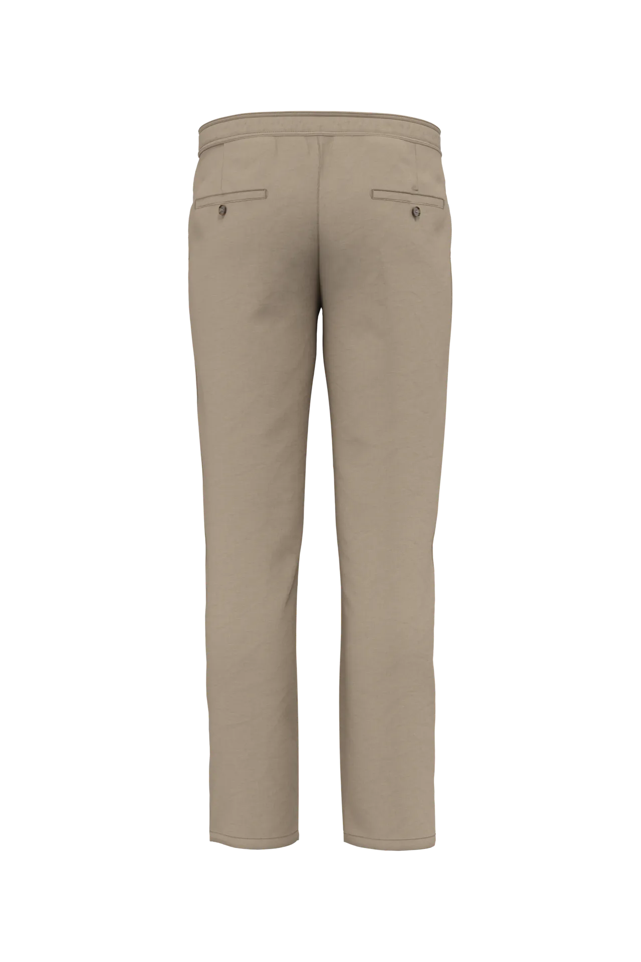 Umweltfreundliche Herrenhose aus Bio-Leinen und Bio-Baumwolle