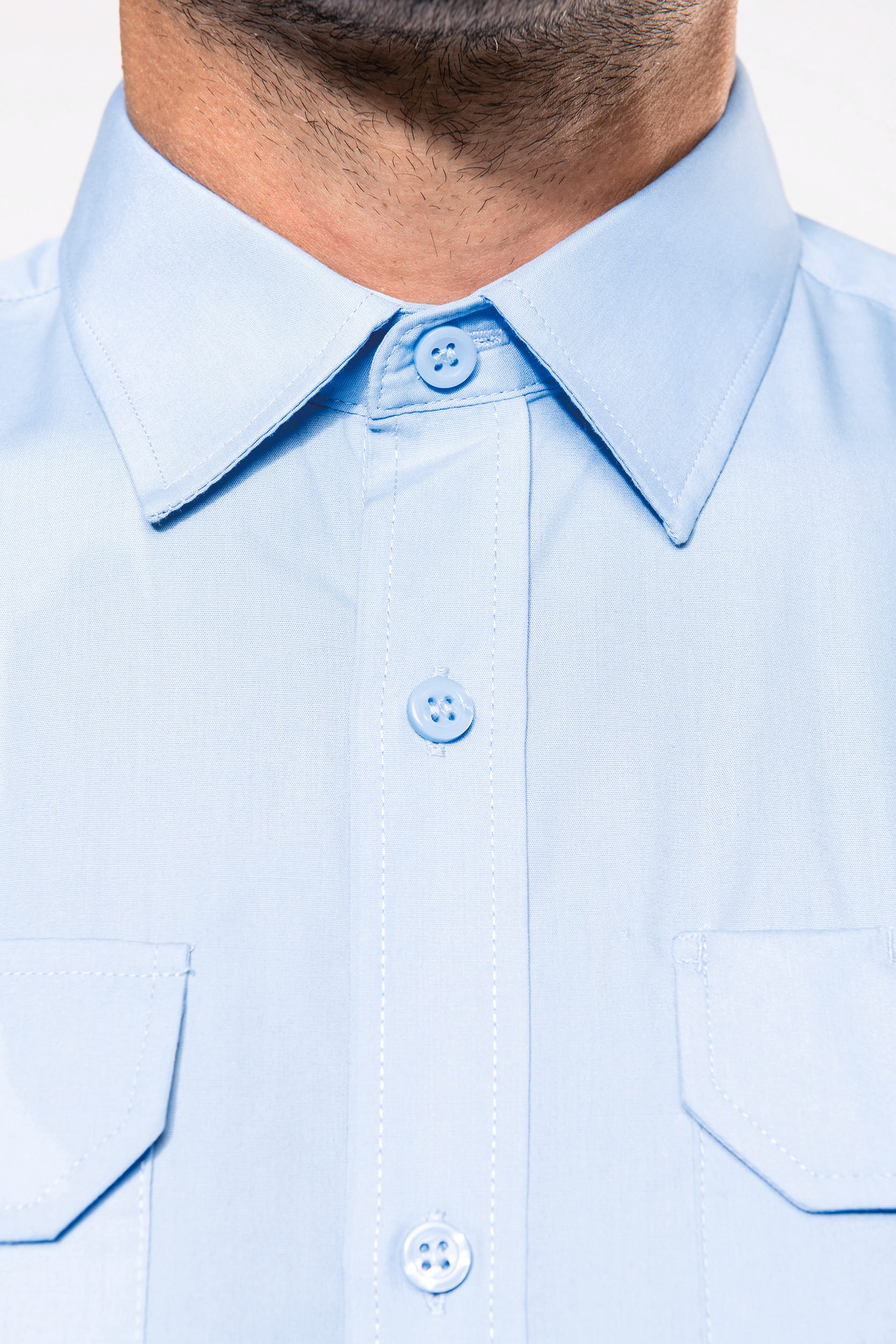 Langarm-Pilotenhemd für Herren