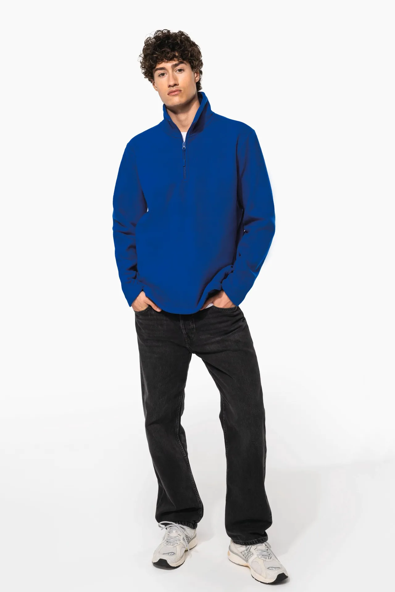 Enzo > Mikrofleece Pullover 1/4 Zip