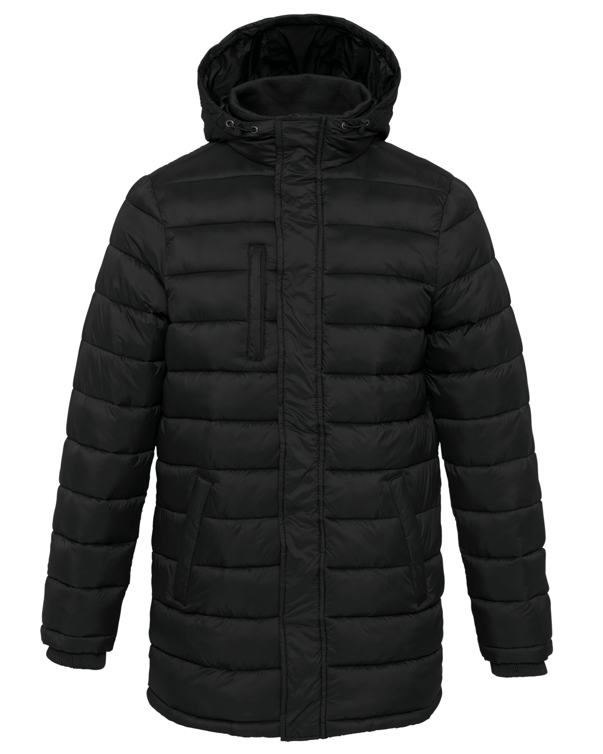 Leichter Herren-Daunenparka mit Kapuze