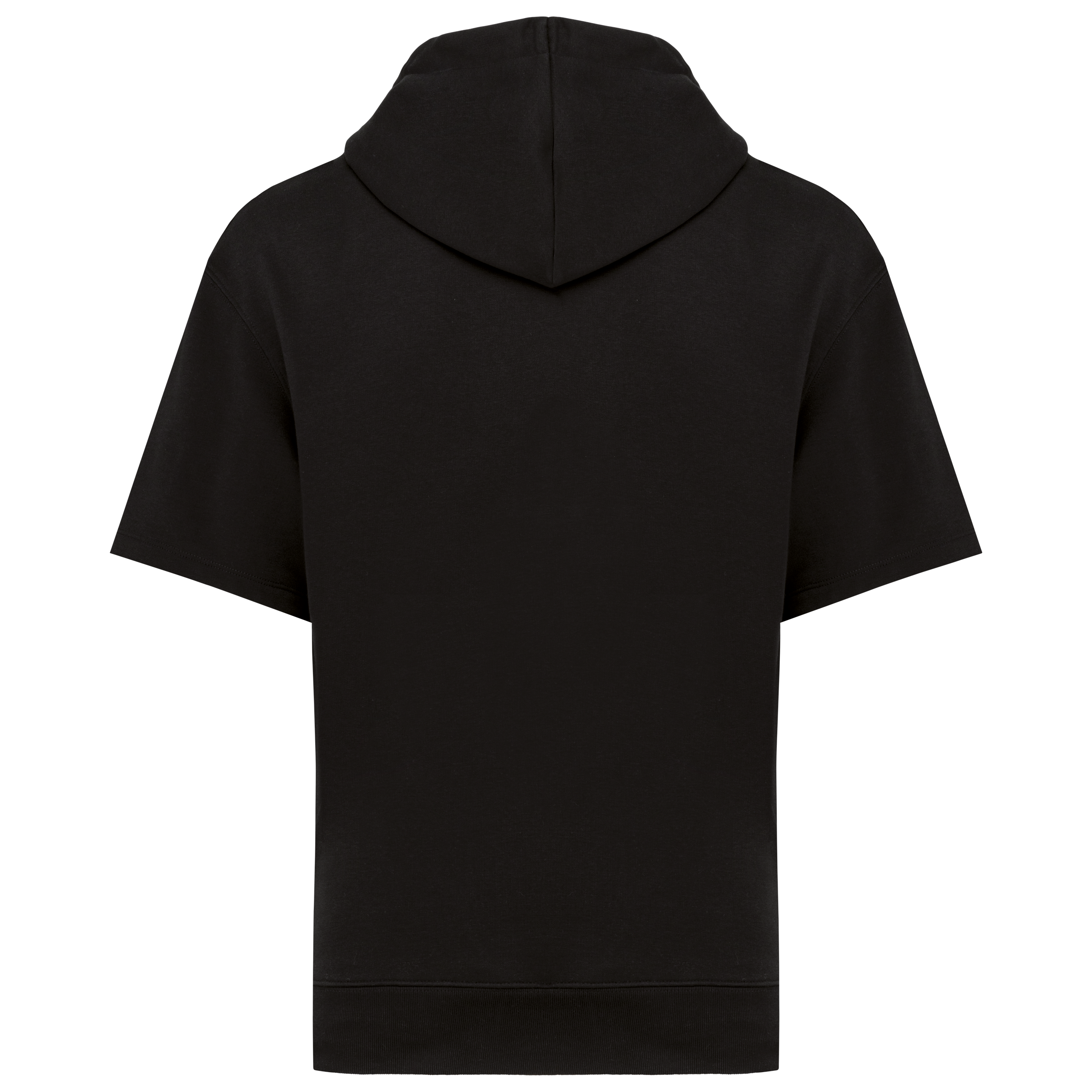 Umweltfreundliches Unisex Kapuzen-Sweatshirt mit überschnittener Schulterpartie aus French Terry