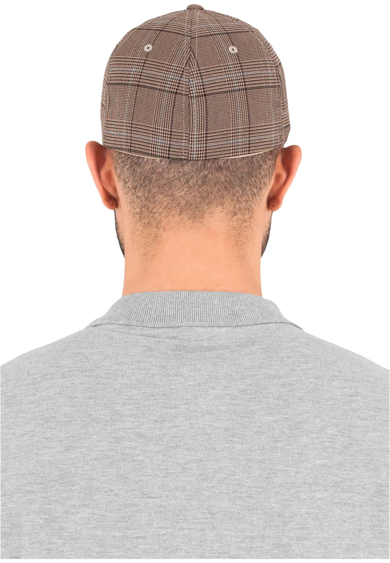 Kappe mit Prince of Wales-Muster