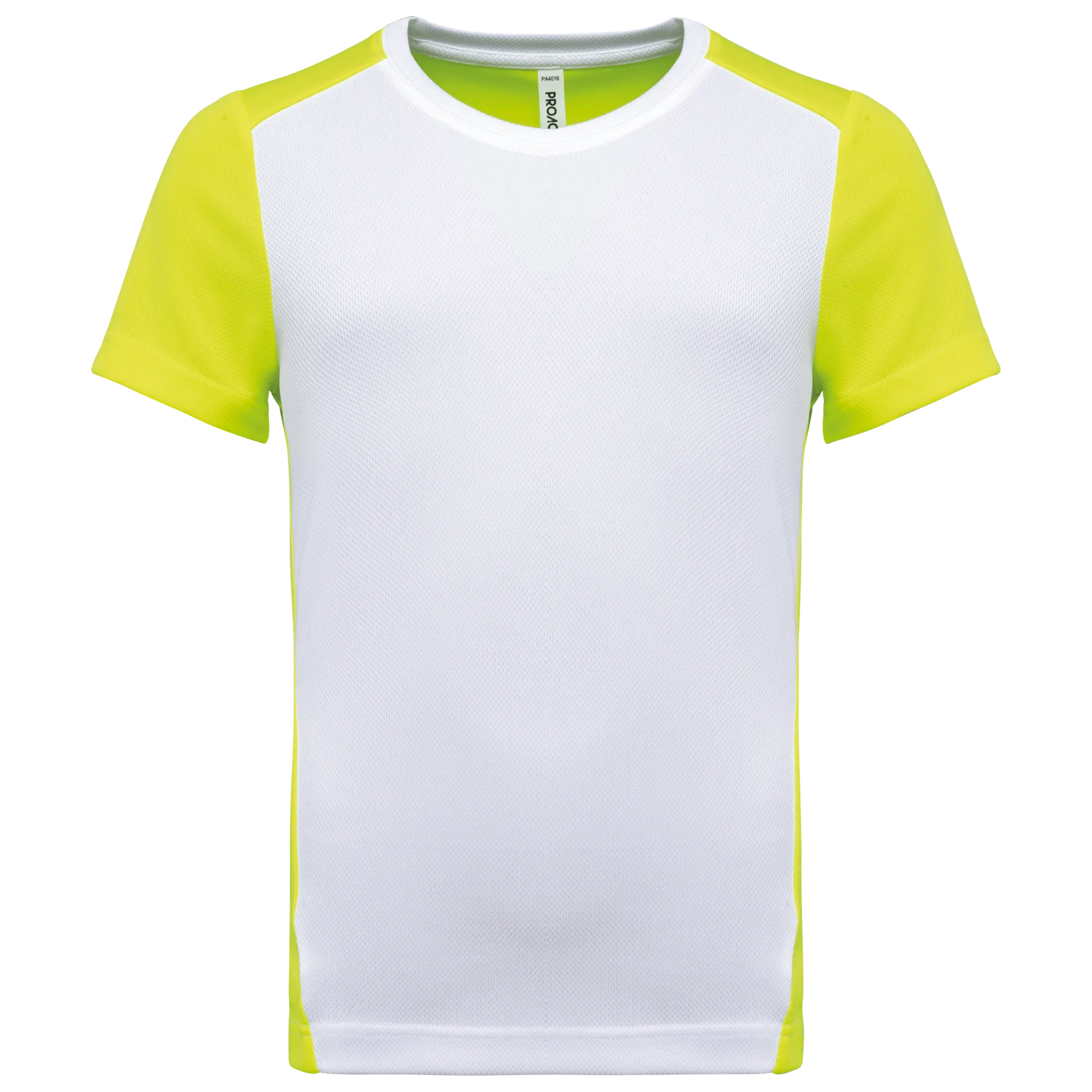 Zweifarbiges umweltfreundliches Sport-T-Shirt für Kinder