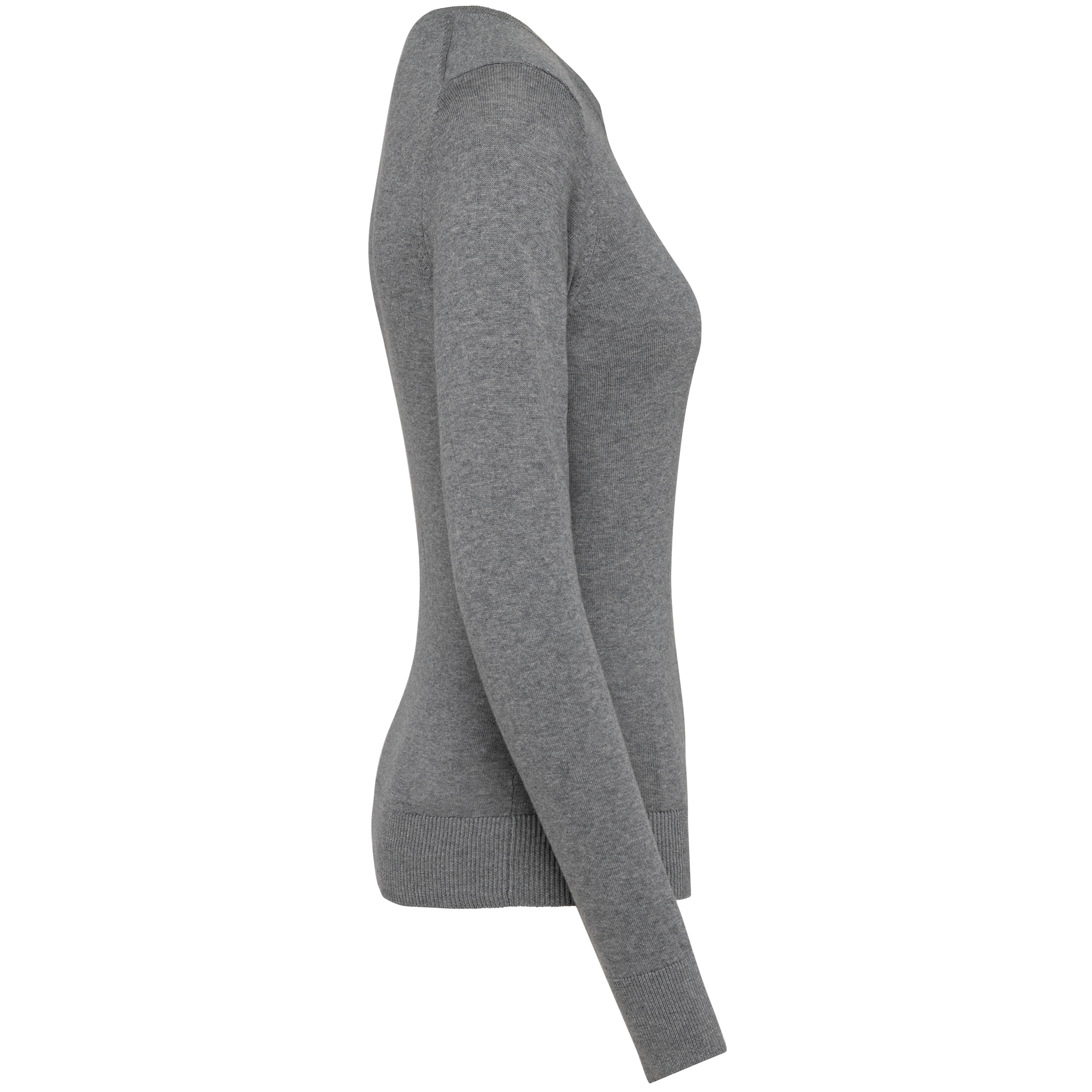 Supima®-Damenpullover mit Rundhalsausschnitt