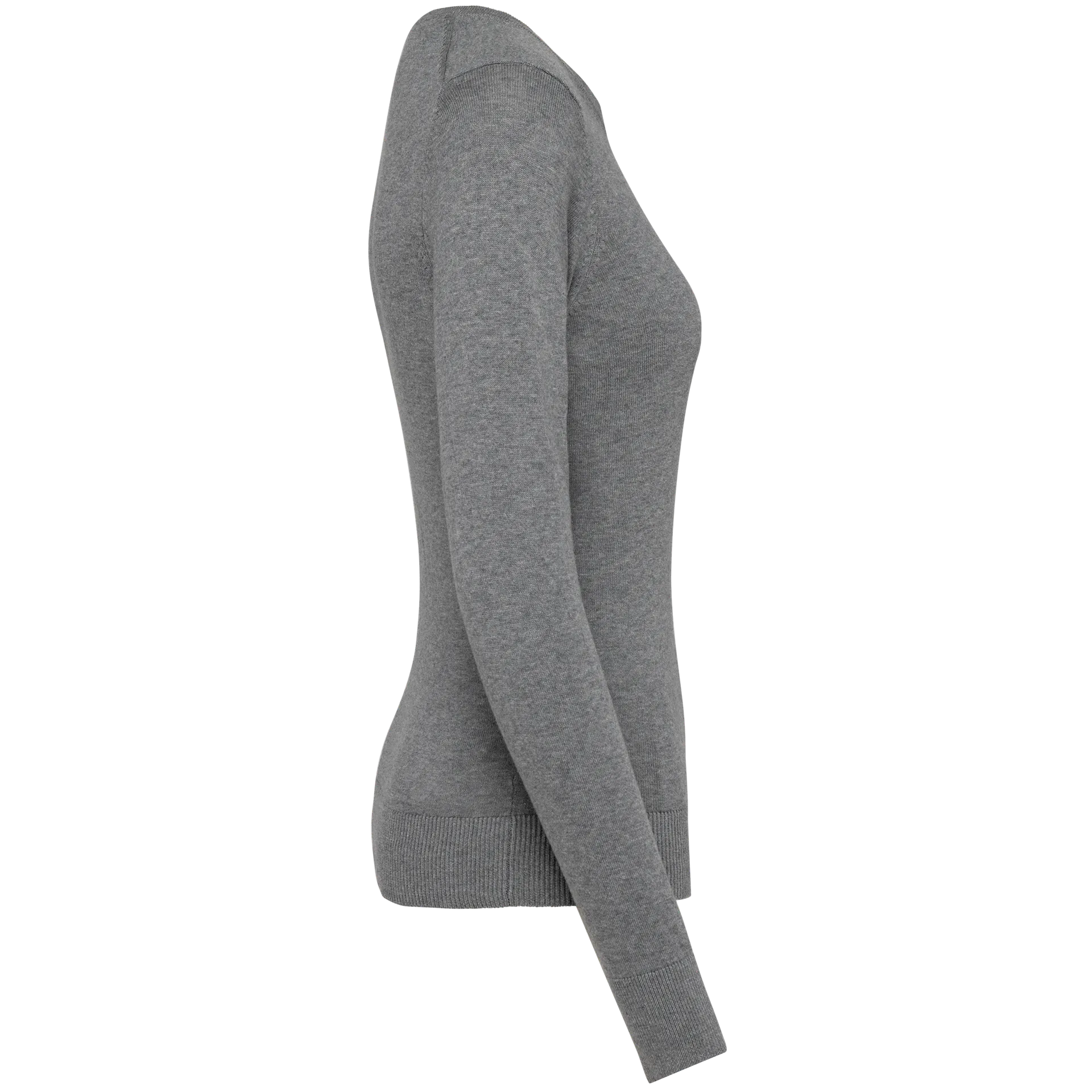 Supima®-Damenpullover mit Rundhalsausschnitt