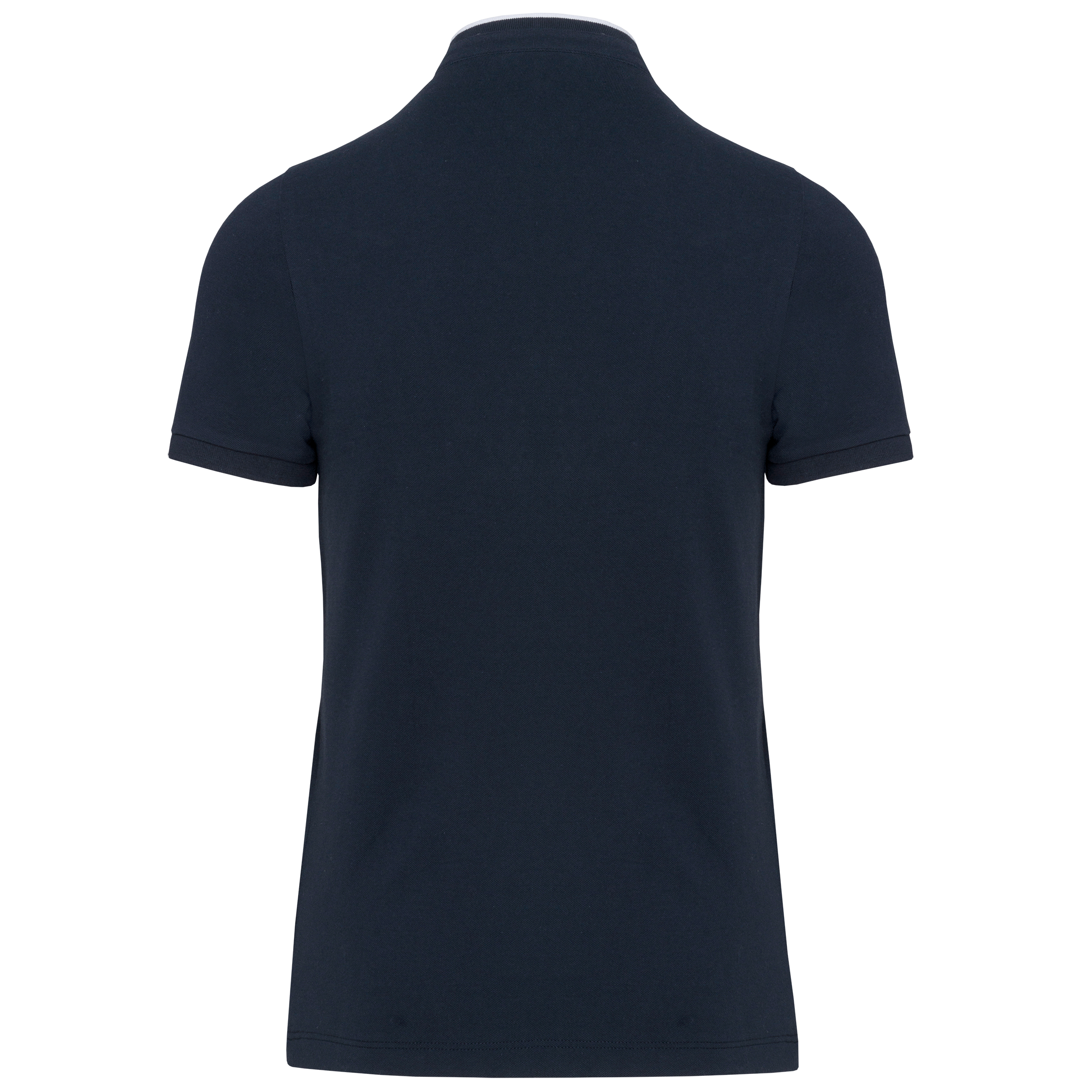 Kurzarm-Polohemd für Herren mit Maokragen