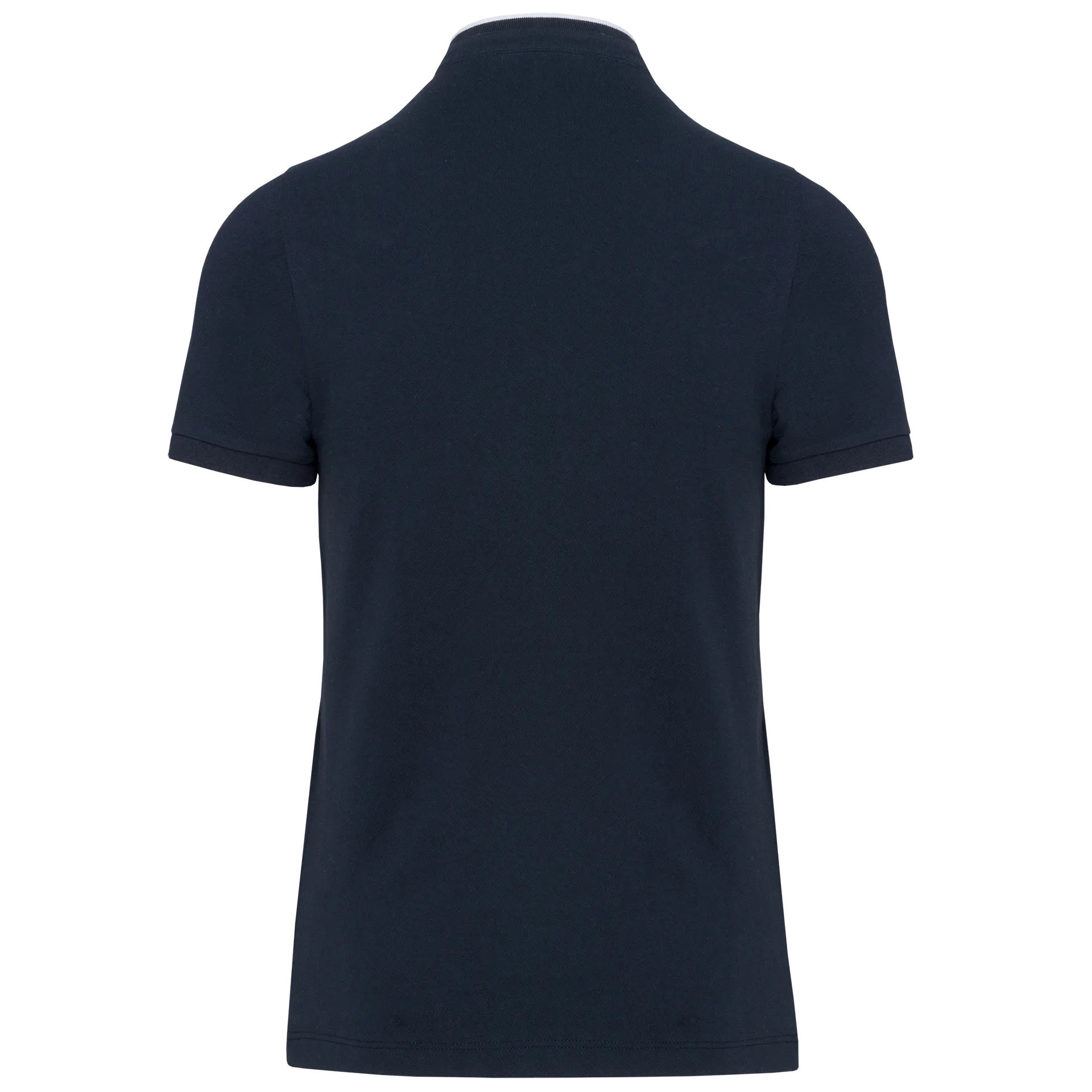 Kurzarm-Polohemd für Herren mit Maokragen