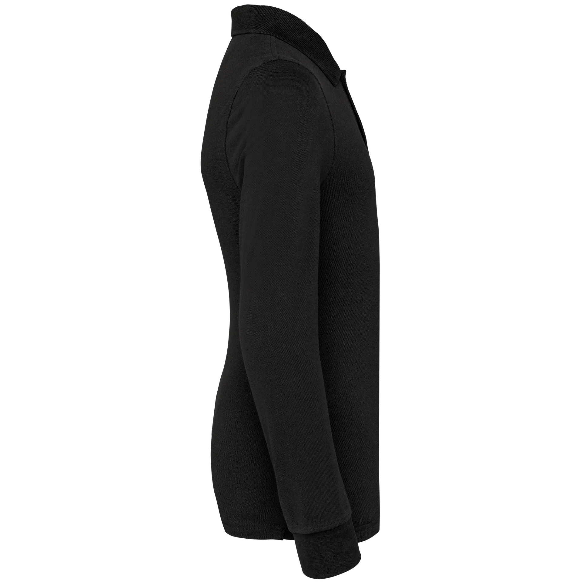 Polohemd mit langen Ärmeln für Kinder.