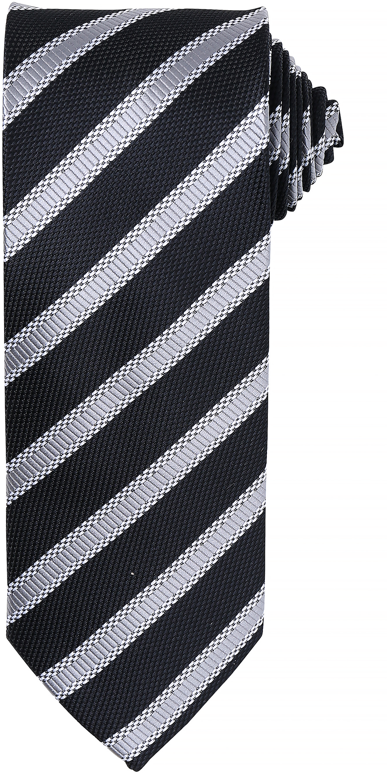 Waffle stripe tie